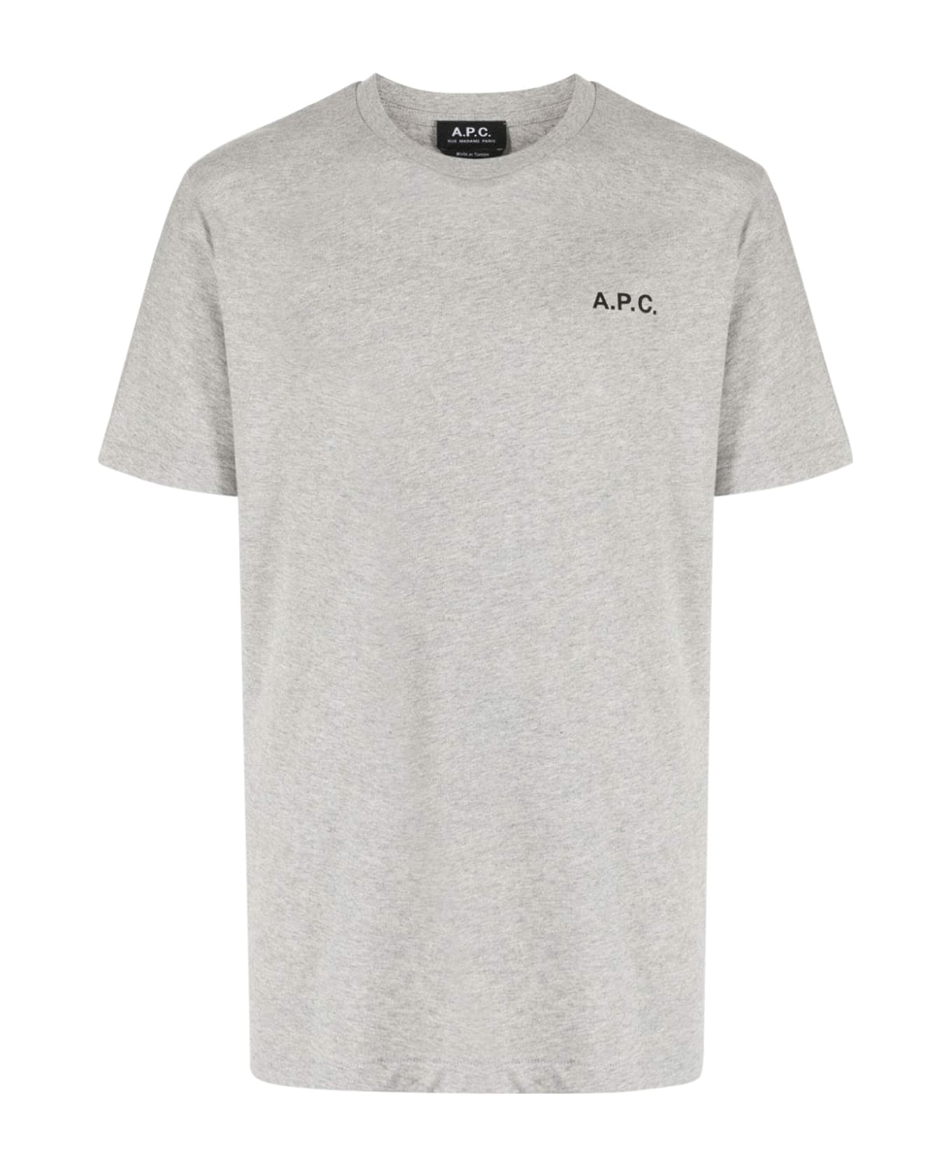 A.P.C. T-shirt Wave - Plb Heathered Light Grey シャツ