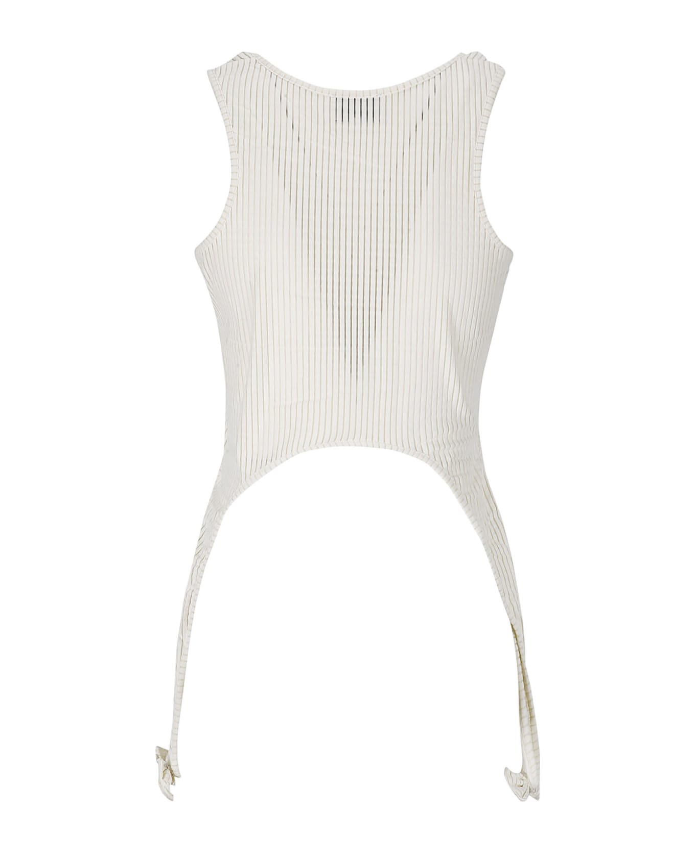 Collina Strada＞＞＞ヒルストリート ルーシュチェーントップ Collina Strada Rhinestone Thistle Tank | italist