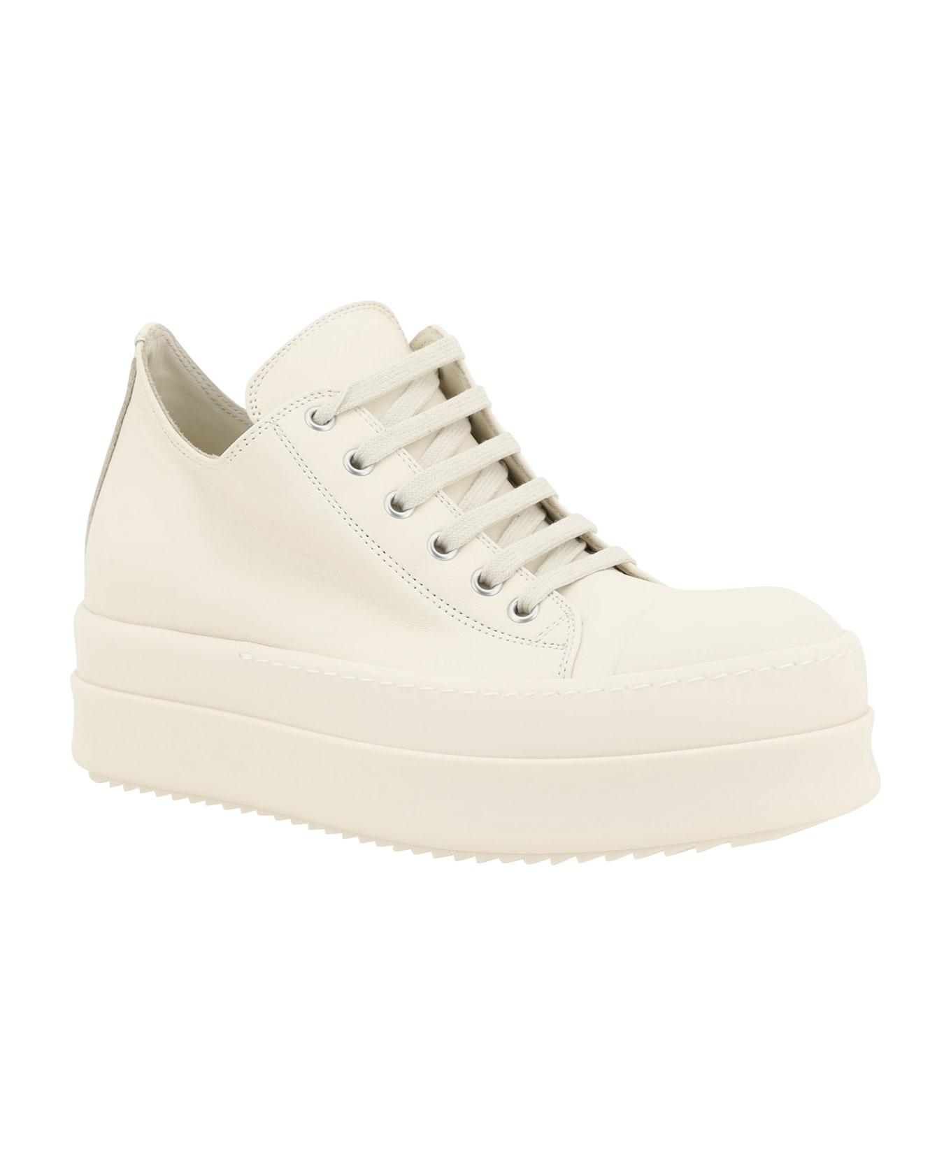 Rick Owens Platform Sneakers - Milk