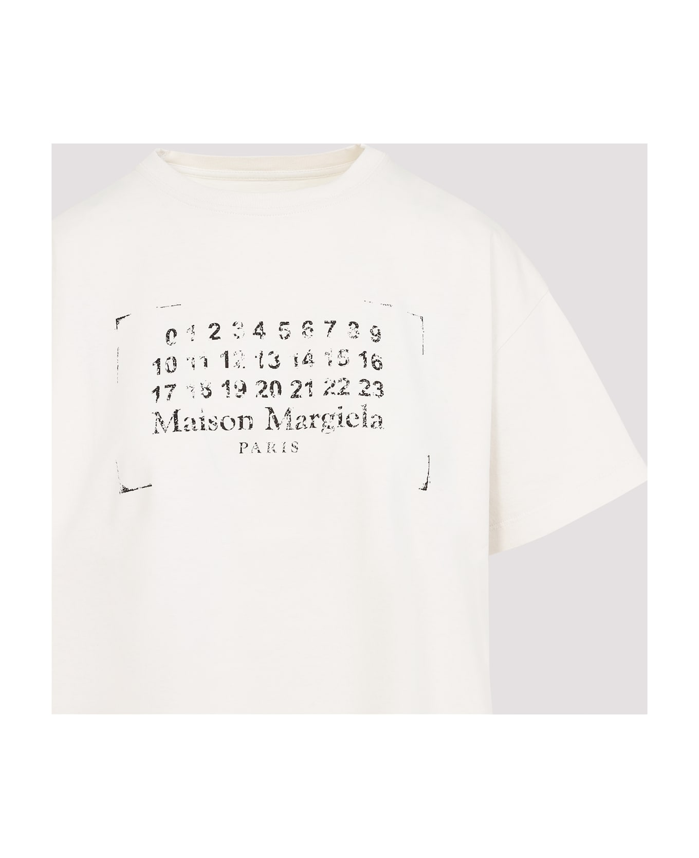 Maison Margiela Cotton T-shirt - BUTTER