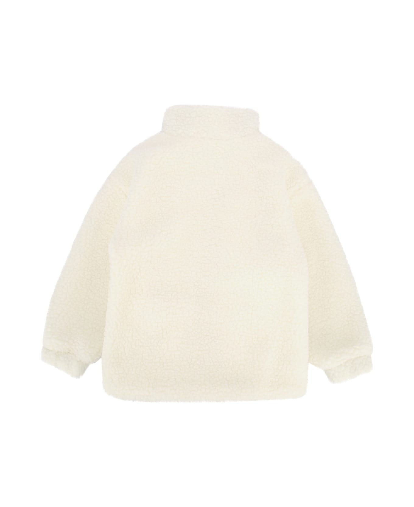 Fendi Giacca Teddy Bear - GESSO
