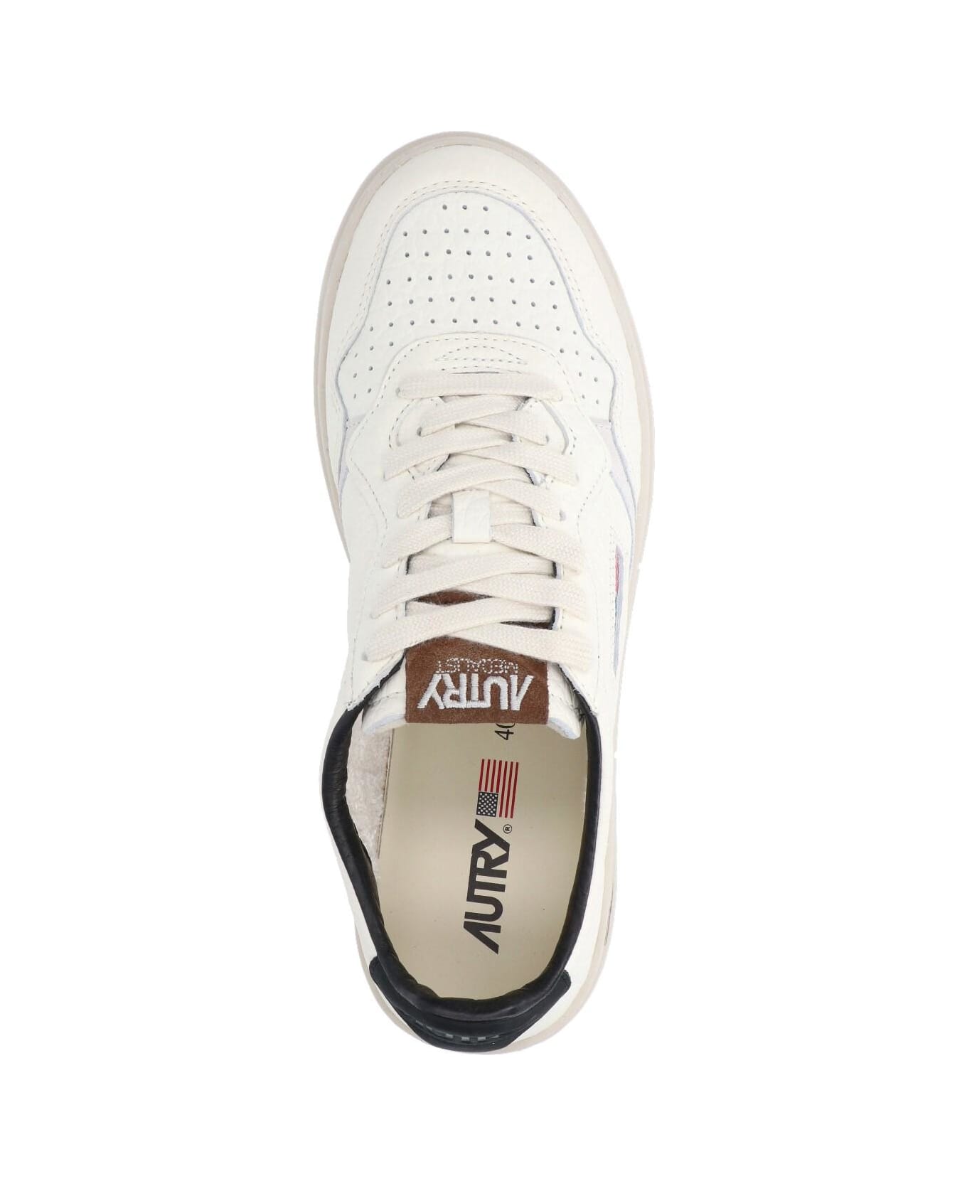 Autry 'medalist' Low-top Sneakers - NEUTRALS