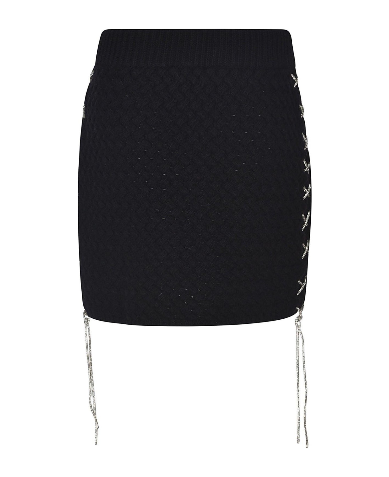 Giuseppe di Morabito Knitted Mini Skirt - Black