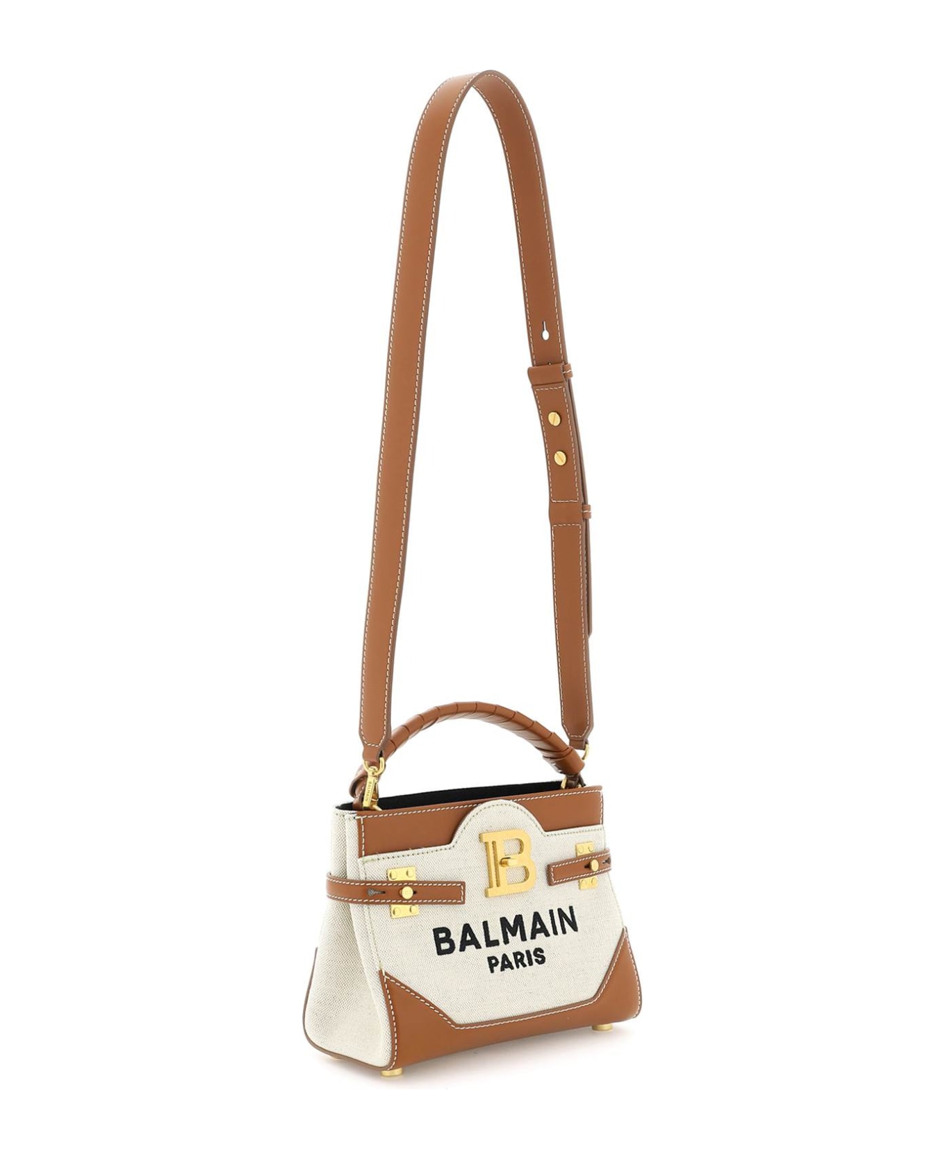 Balmain B-buzz Handbag - Beige
