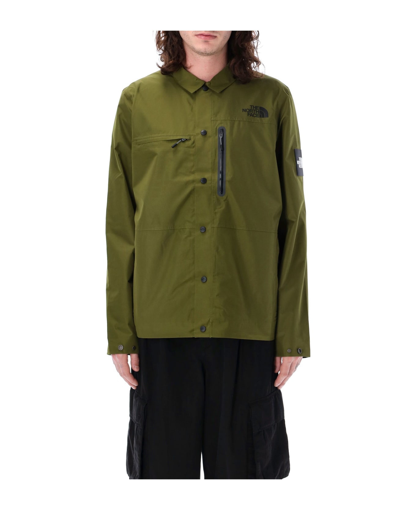 The North Face Amos Tech Overshirt - OLIVE ブレザー
