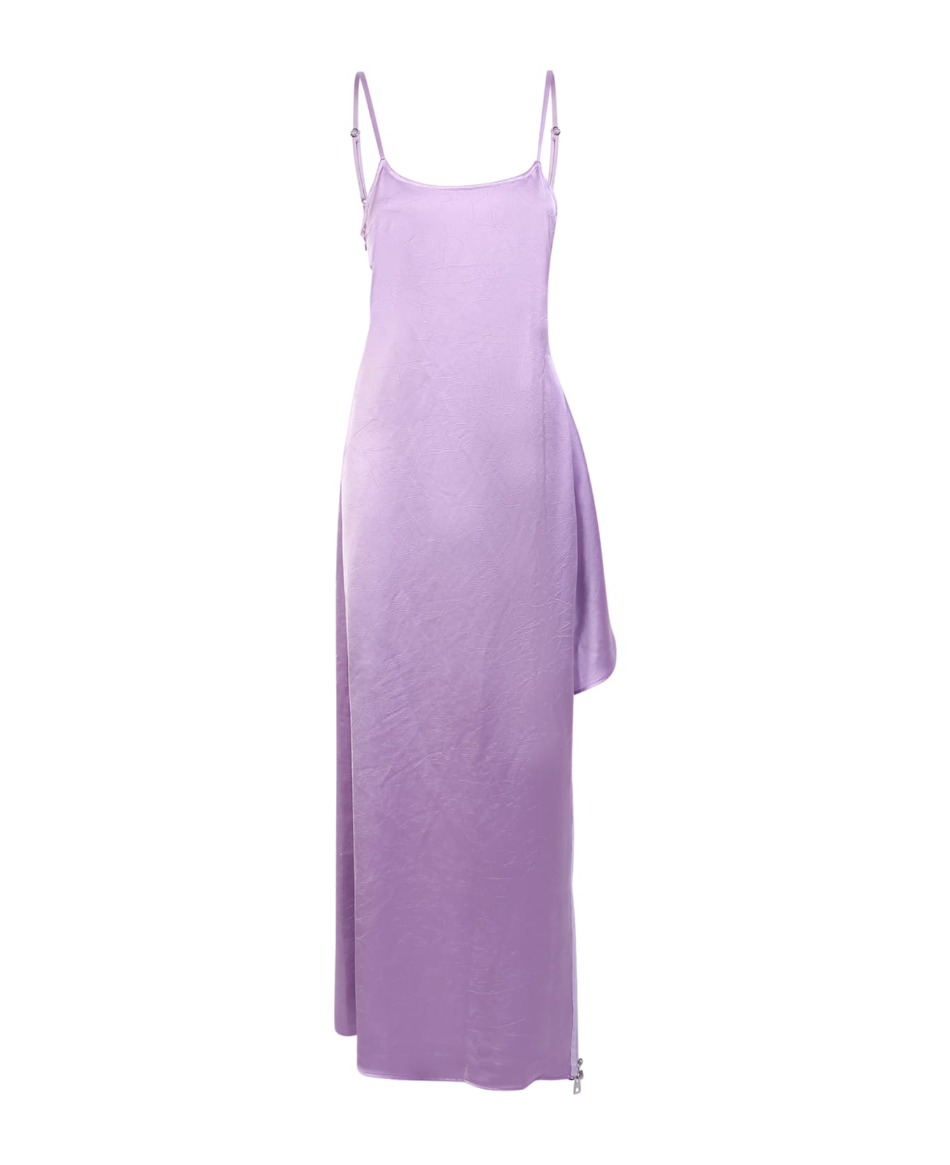 J.W. Anderson Crease Effect Lilac Dress - Purple