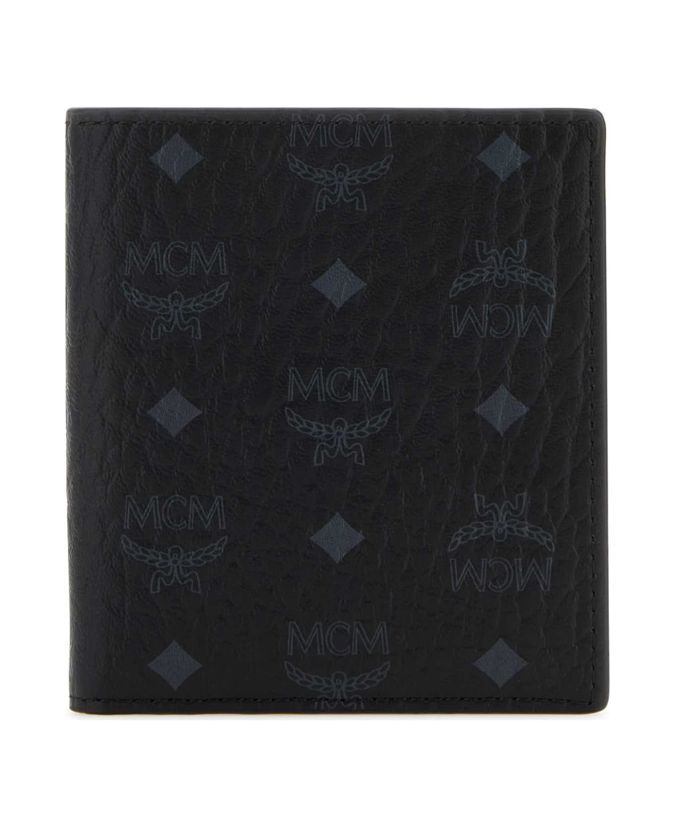 MCM Printed Canvas Wallet - BK 財布