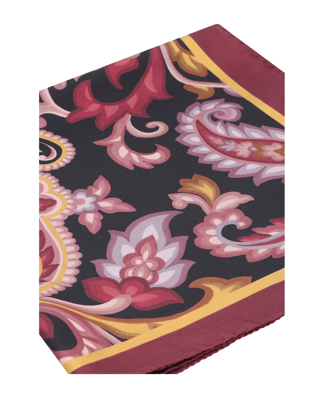 Etro Printed Silk Scarf - Multicolor