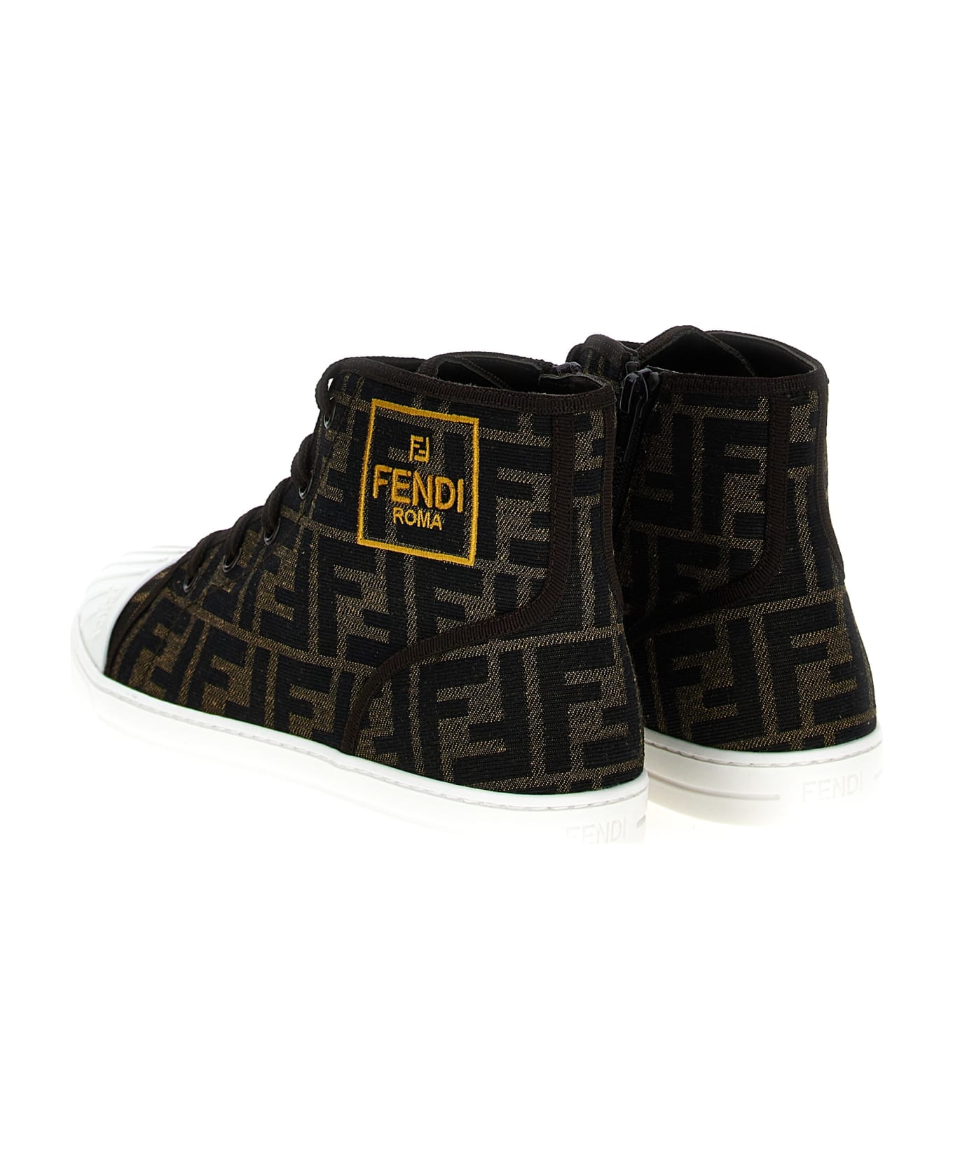 Fendi 'fendi Roma' Ankle Boots - Multicolor