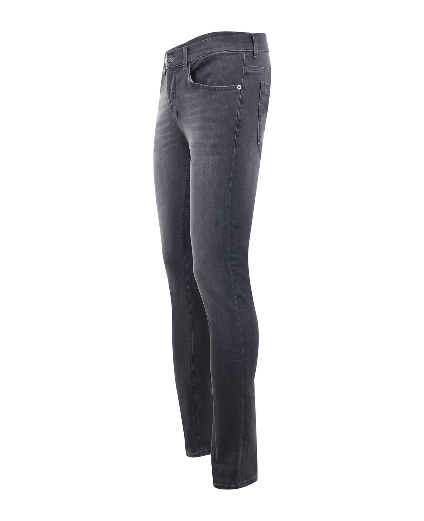 Dondup Pantalone George 5 Tasche Jeans - Denim grigio