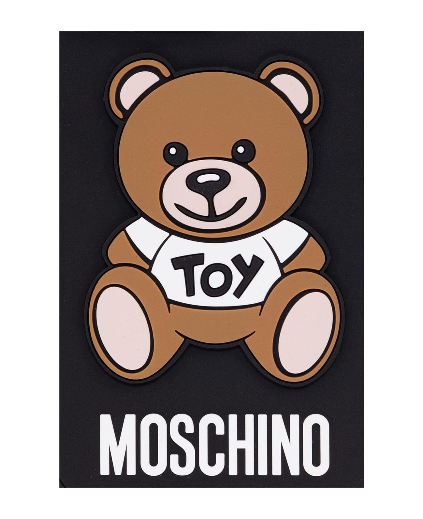 Moschino Iphone 13 Pro Case - Nero デジタルアクセサリー