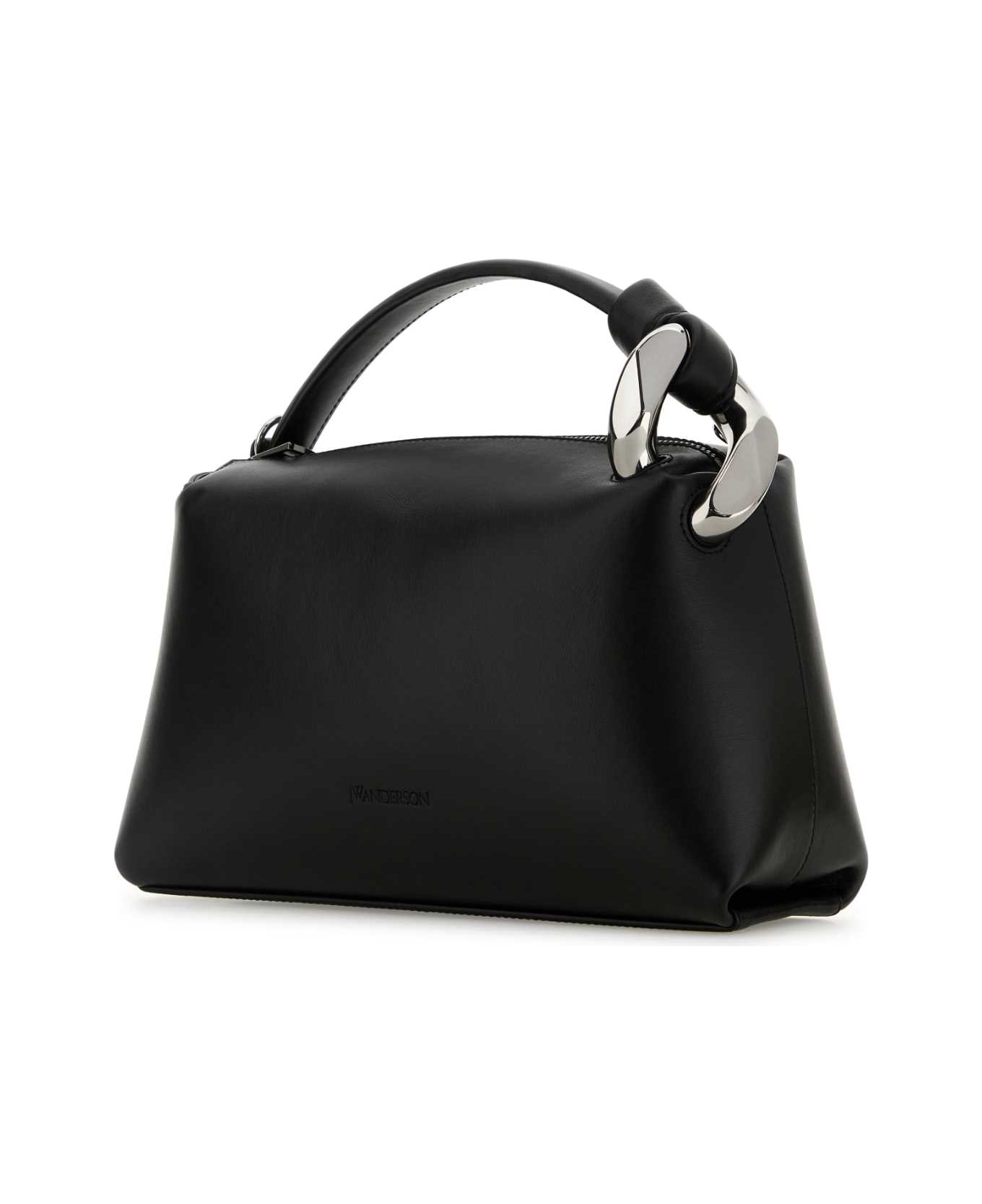 J.W. Anderson Black Leather Handbag - Black