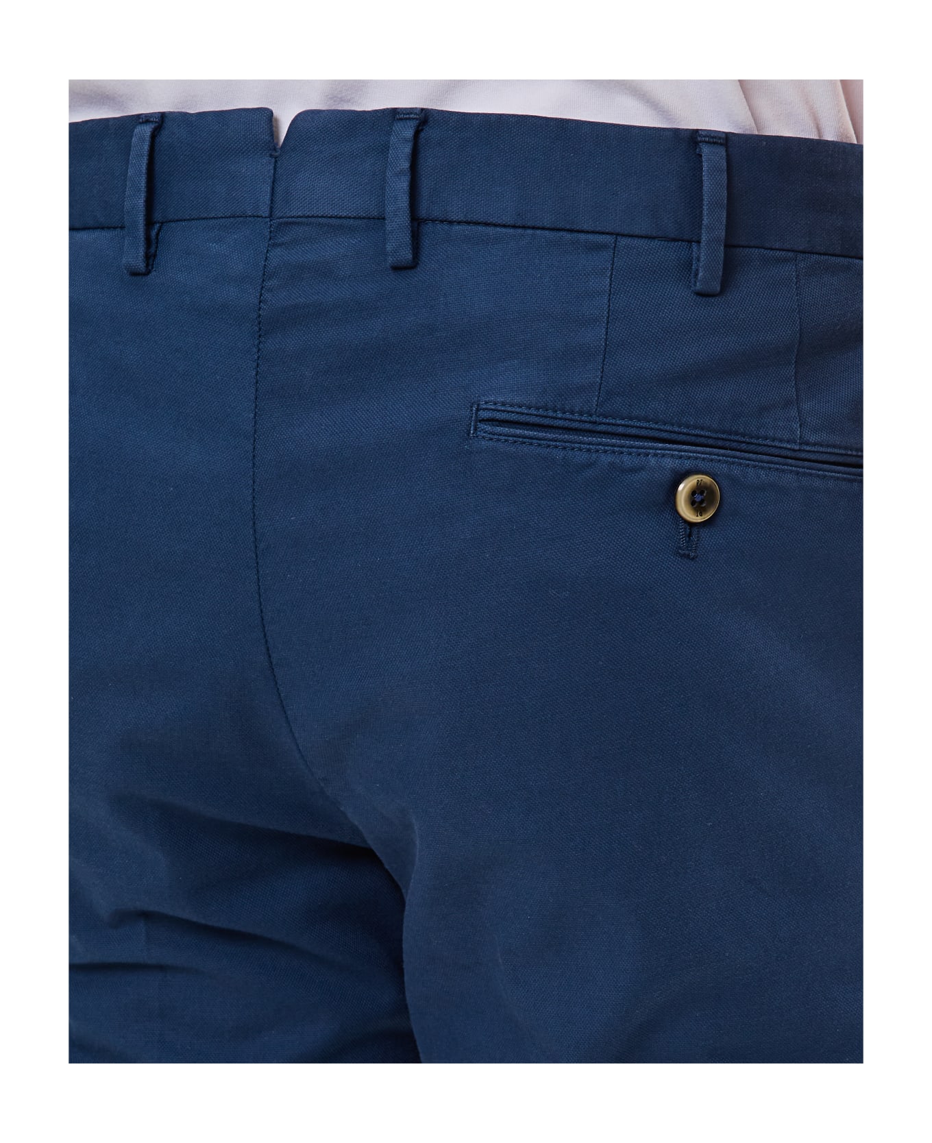 PT Torino Slim Trousers - Blue ボトムス