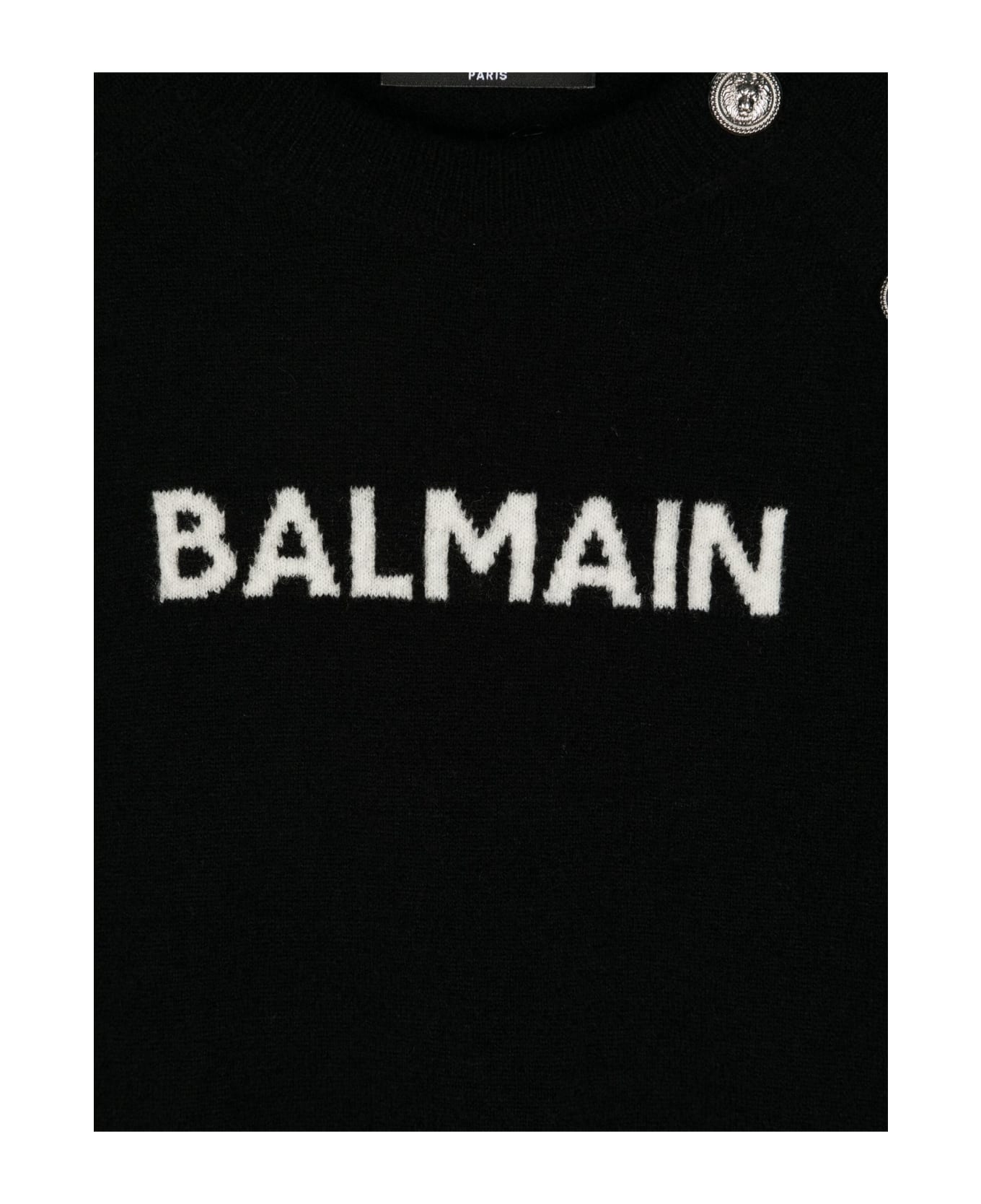 Balmain Sweaters Black - Black