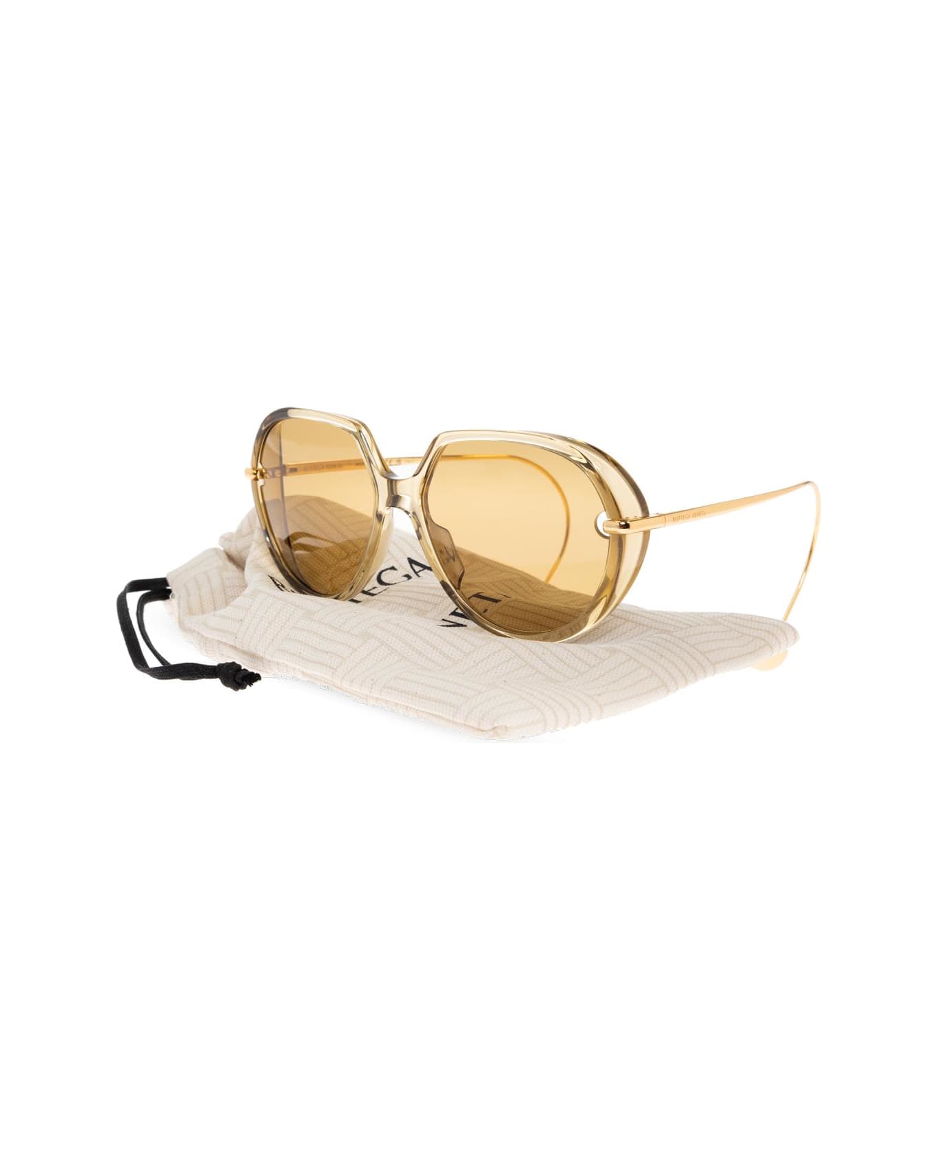 Bottega Veneta Sunglasses - YELLOW
