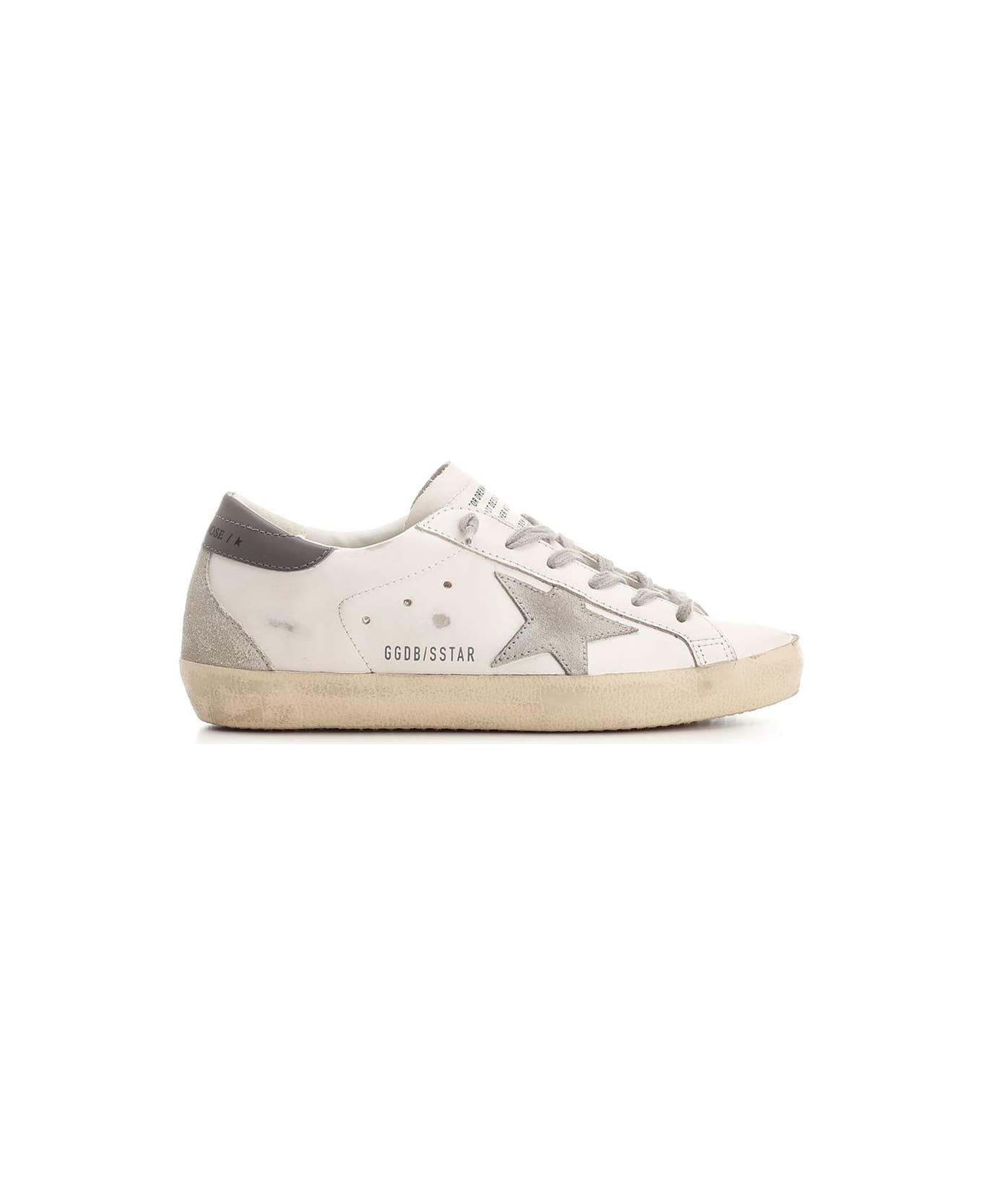Golden Goose 'super Star' Sneakers - Grey
