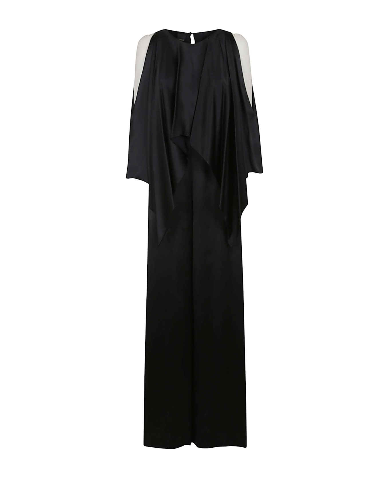 Pinko Oca Tuta Satin - Nero Limousine