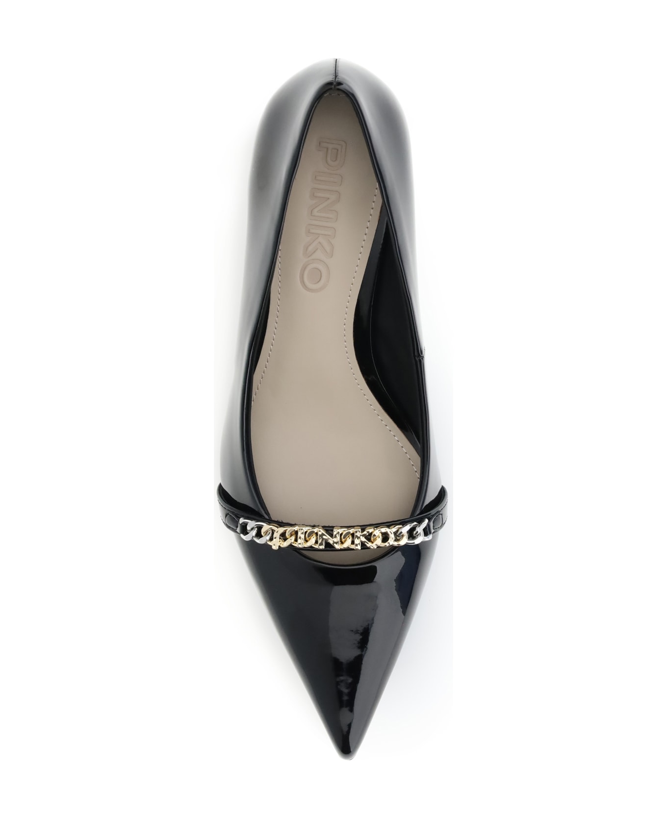 Pinko Patent Leather Gloria Pumps