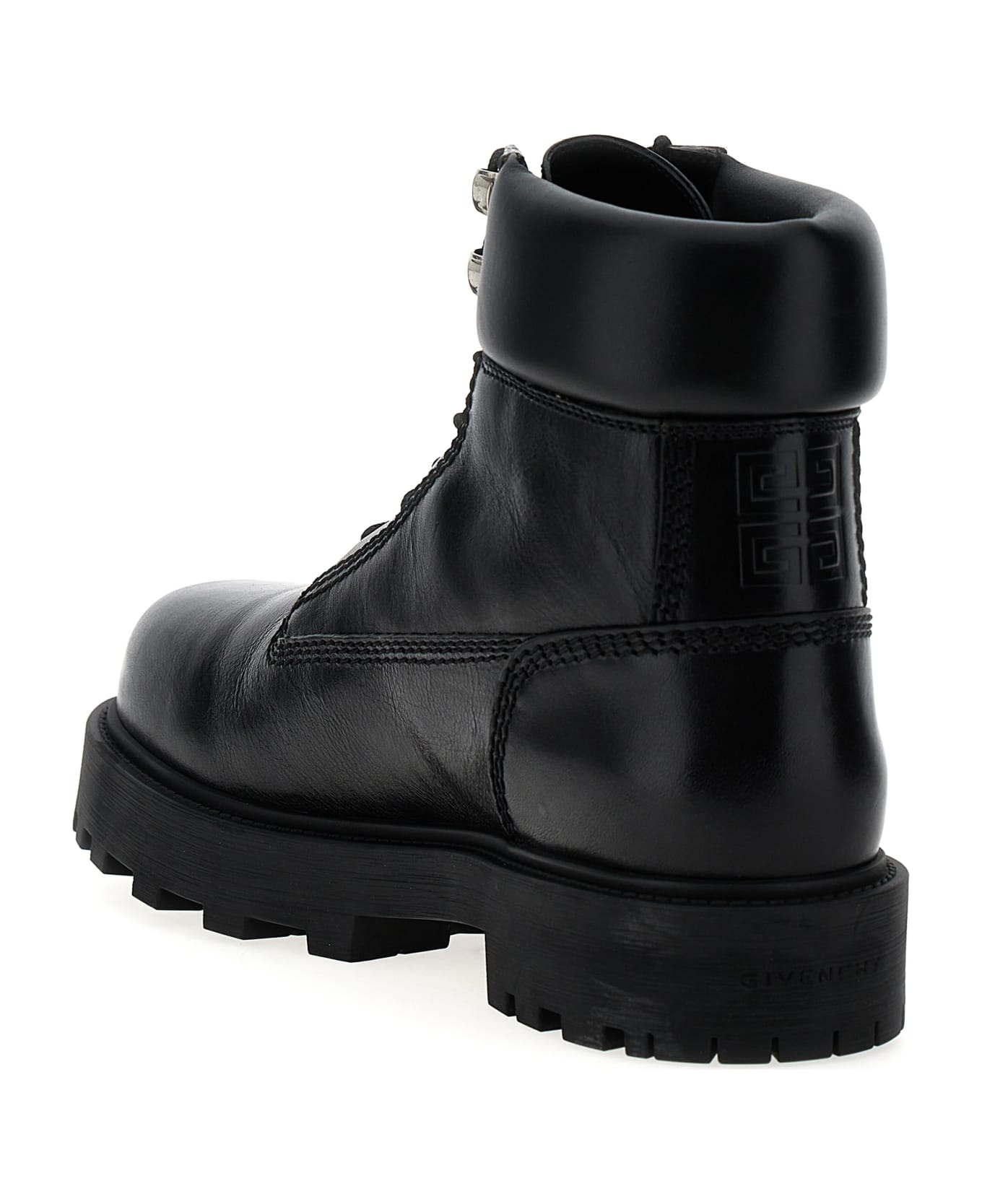 Givenchy Show Lace-up Boots - black