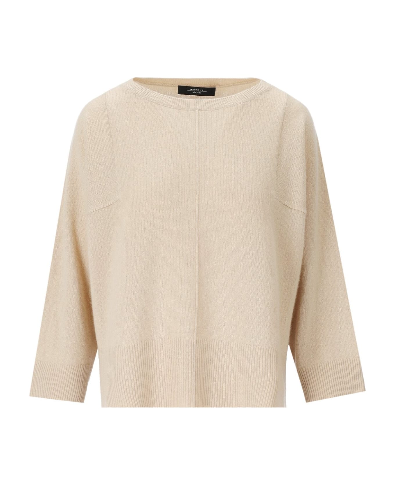 Weekend Max Mara Max Mara Weekend Alce Beige Jumper | italist, ALWAYS ...