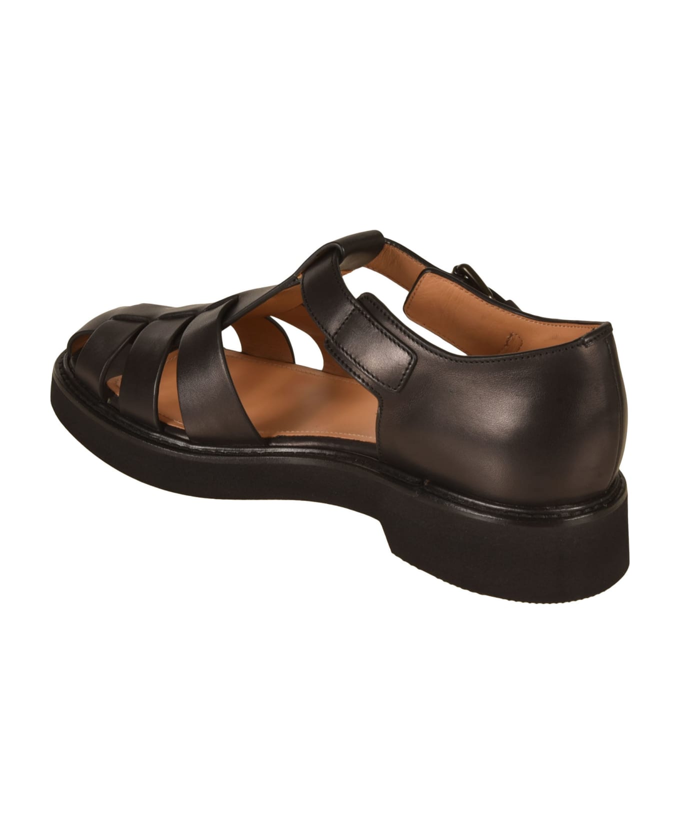 Church's Hove Leather Sandals - Black