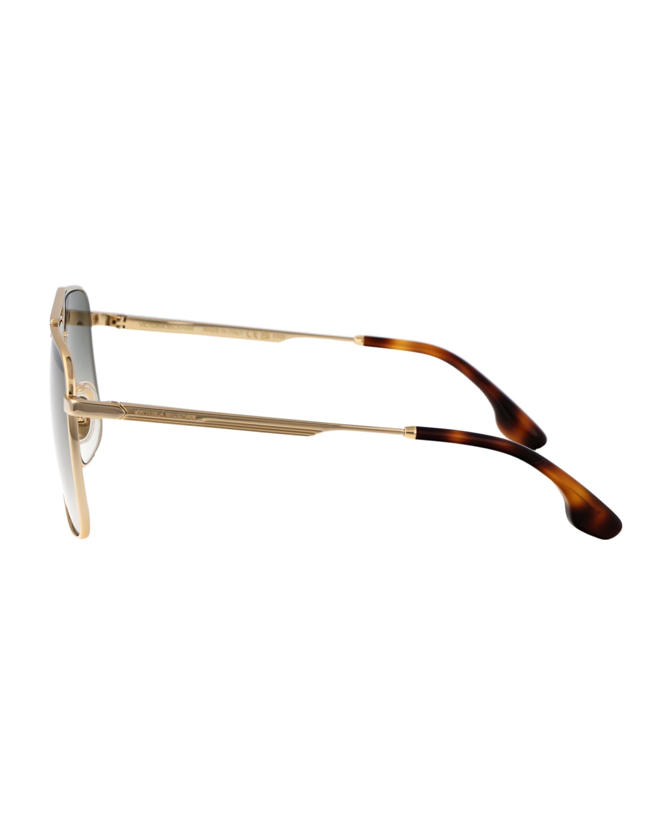 Victoria Beckham Vb240s Sunglasses - 700 GOLD/KHAKI