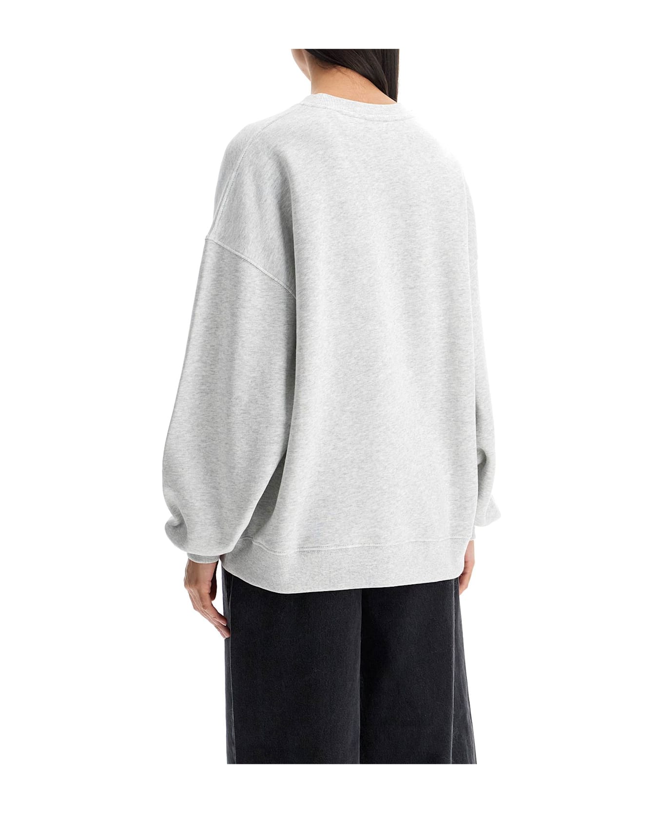 Rotate by Birger Christensen Oversized Branded Sweat - GREY