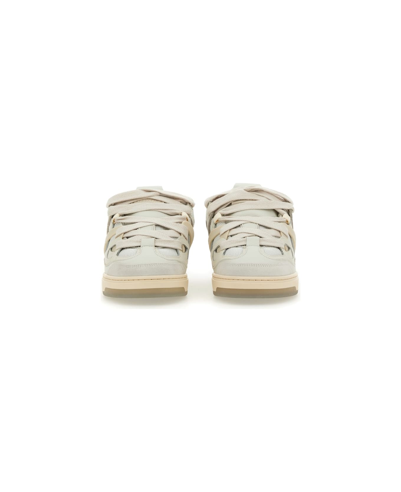 REPRESENT Leather Sneaker - WHITE