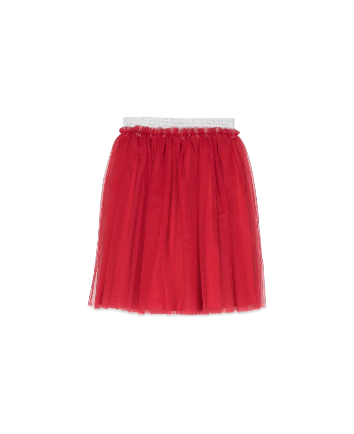 Il Gufo Tulle Skirt - RED