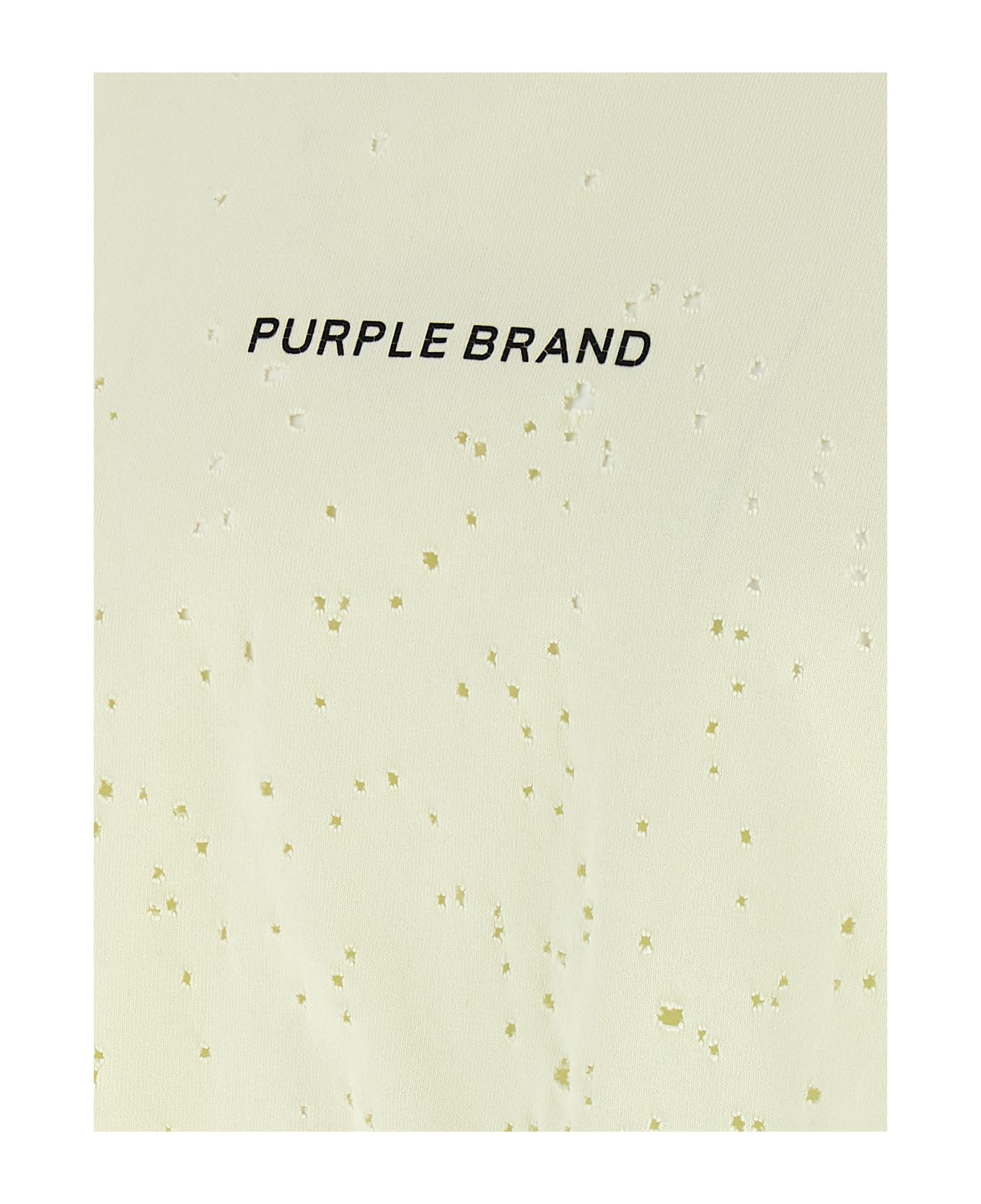 Purple Brand 
trademark
 T-shirt - Yellow