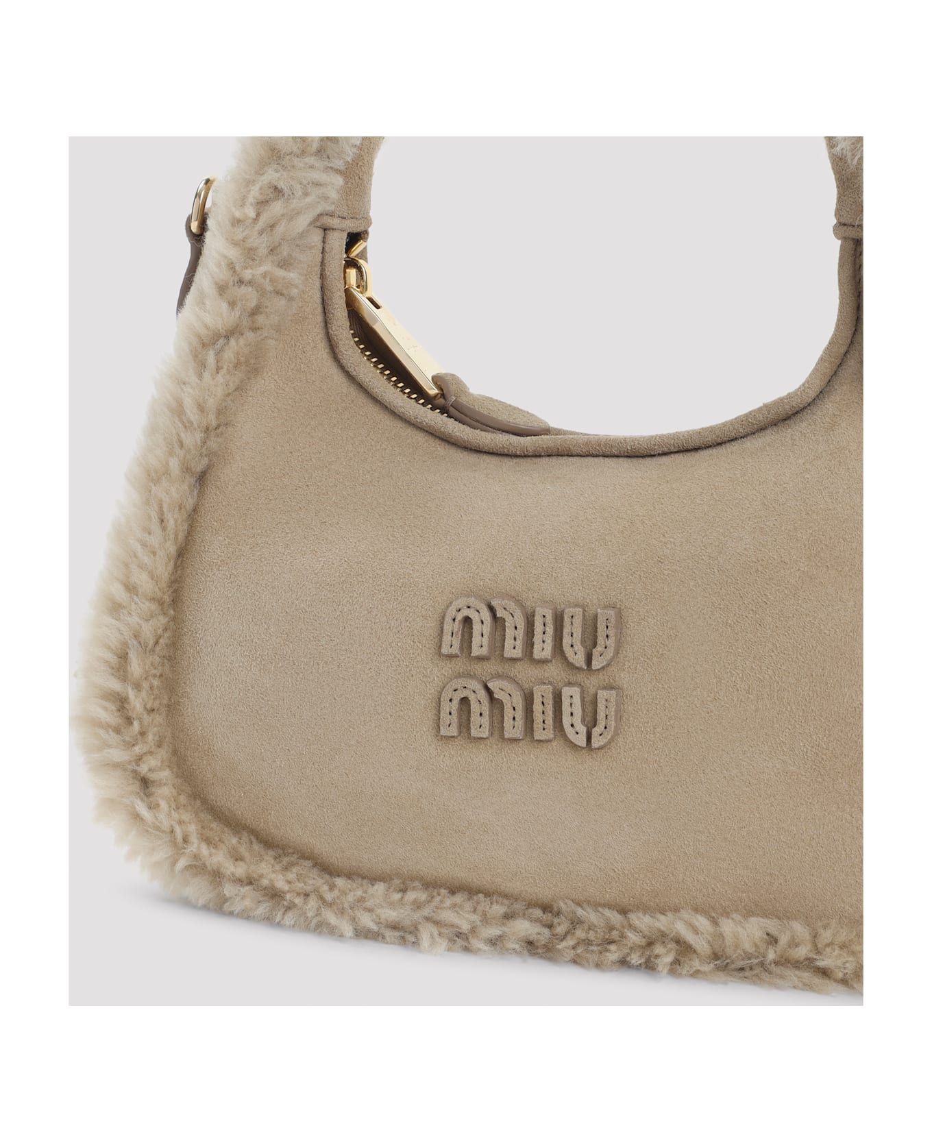 Miu Miu Shoulder Bag - Sabbia