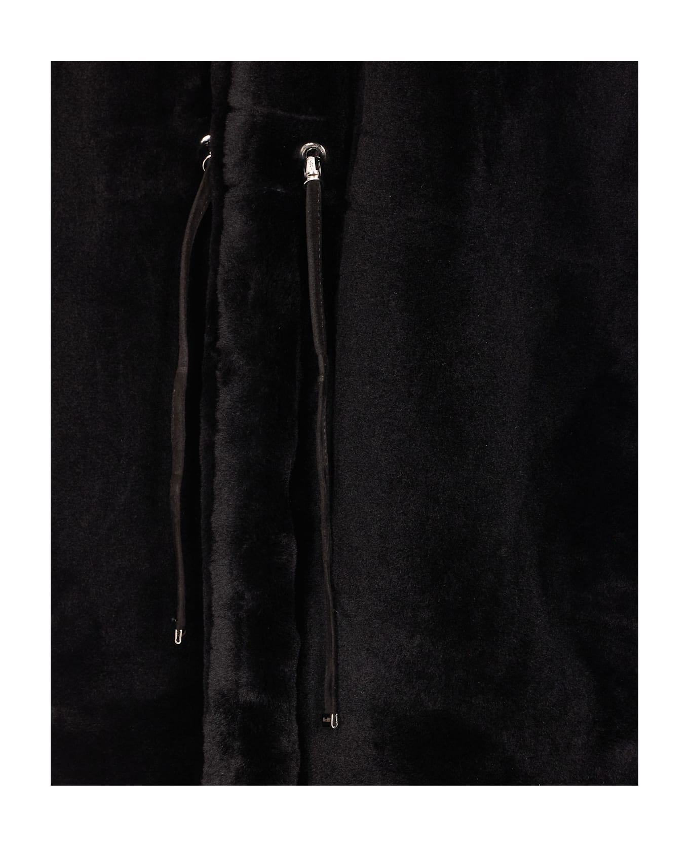 Moorer Raja Heavy Jacket - Black