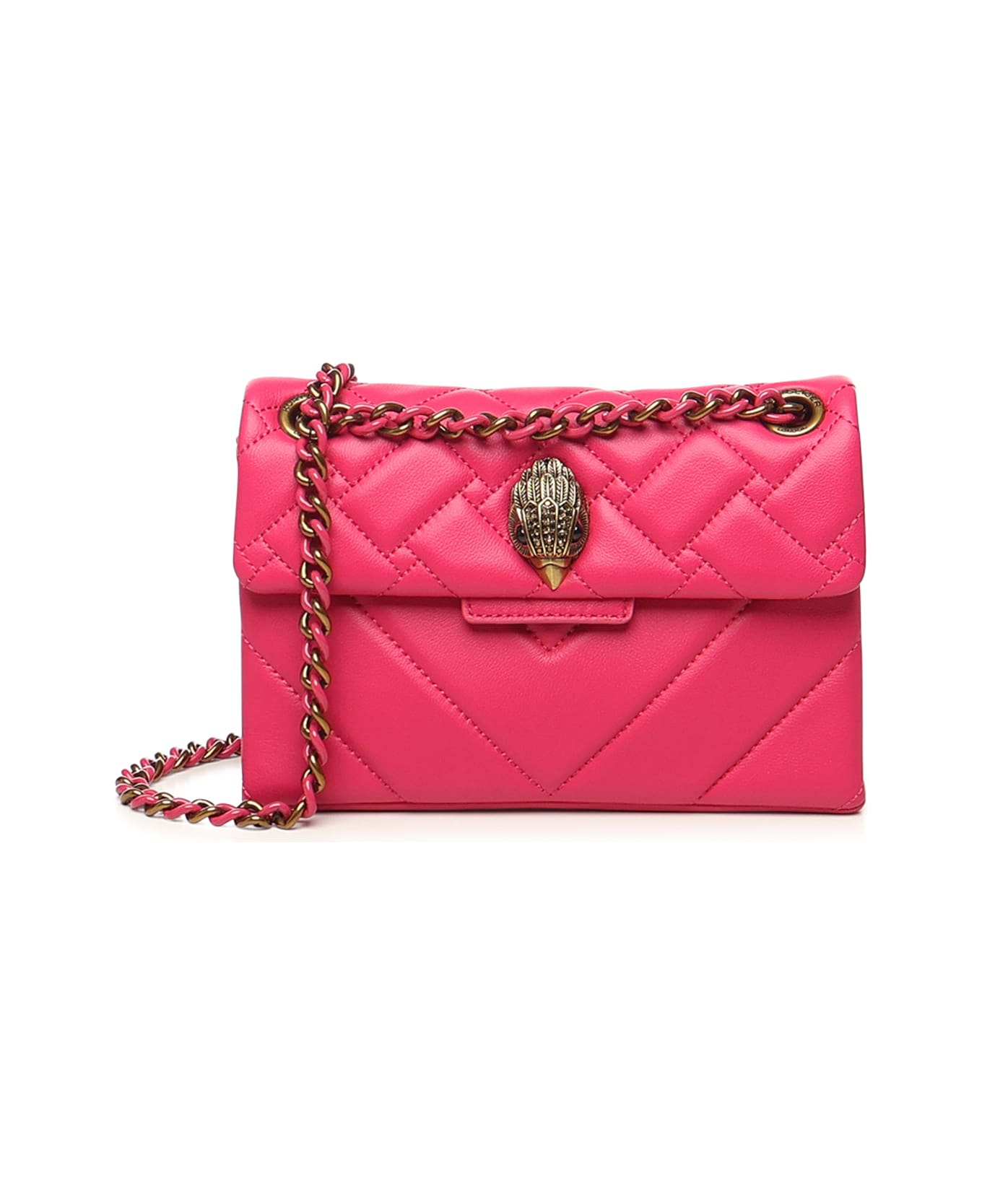 Kurt Geiger Kensington Mini Leather Bag - Pink