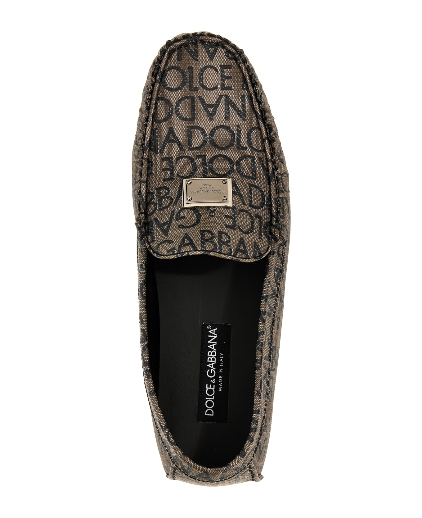 Dolce & Gabbana Ariosto Loafers - MARRONE NERO ローファー＆デッキシューズ