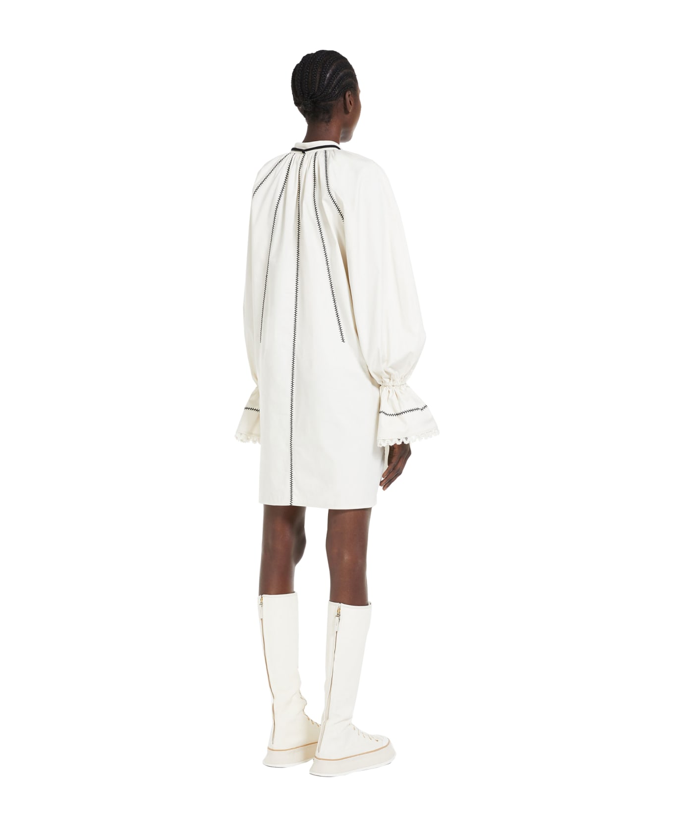 Max Mara Rive Dress - White コート＆ジャケット