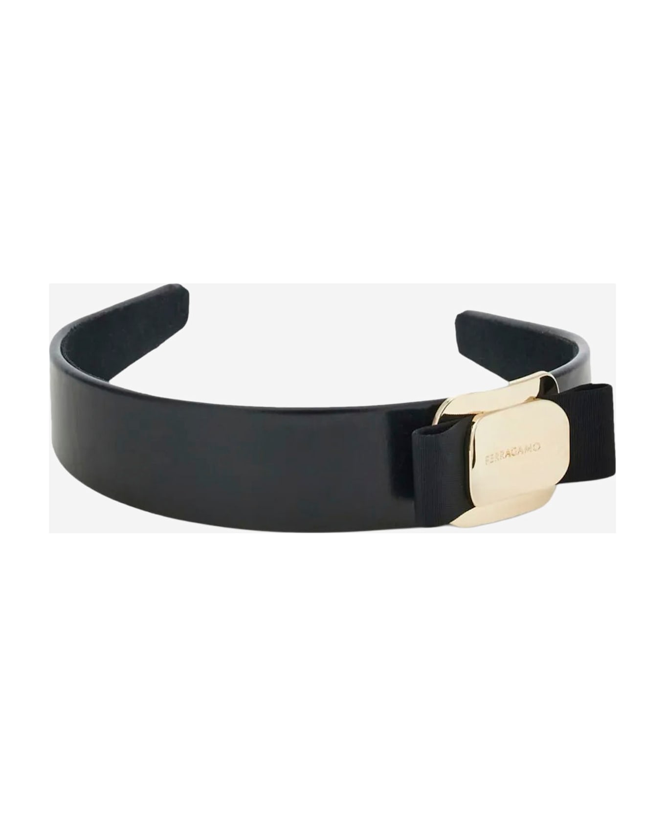 Ferragamo Vara Bow Headband - Black