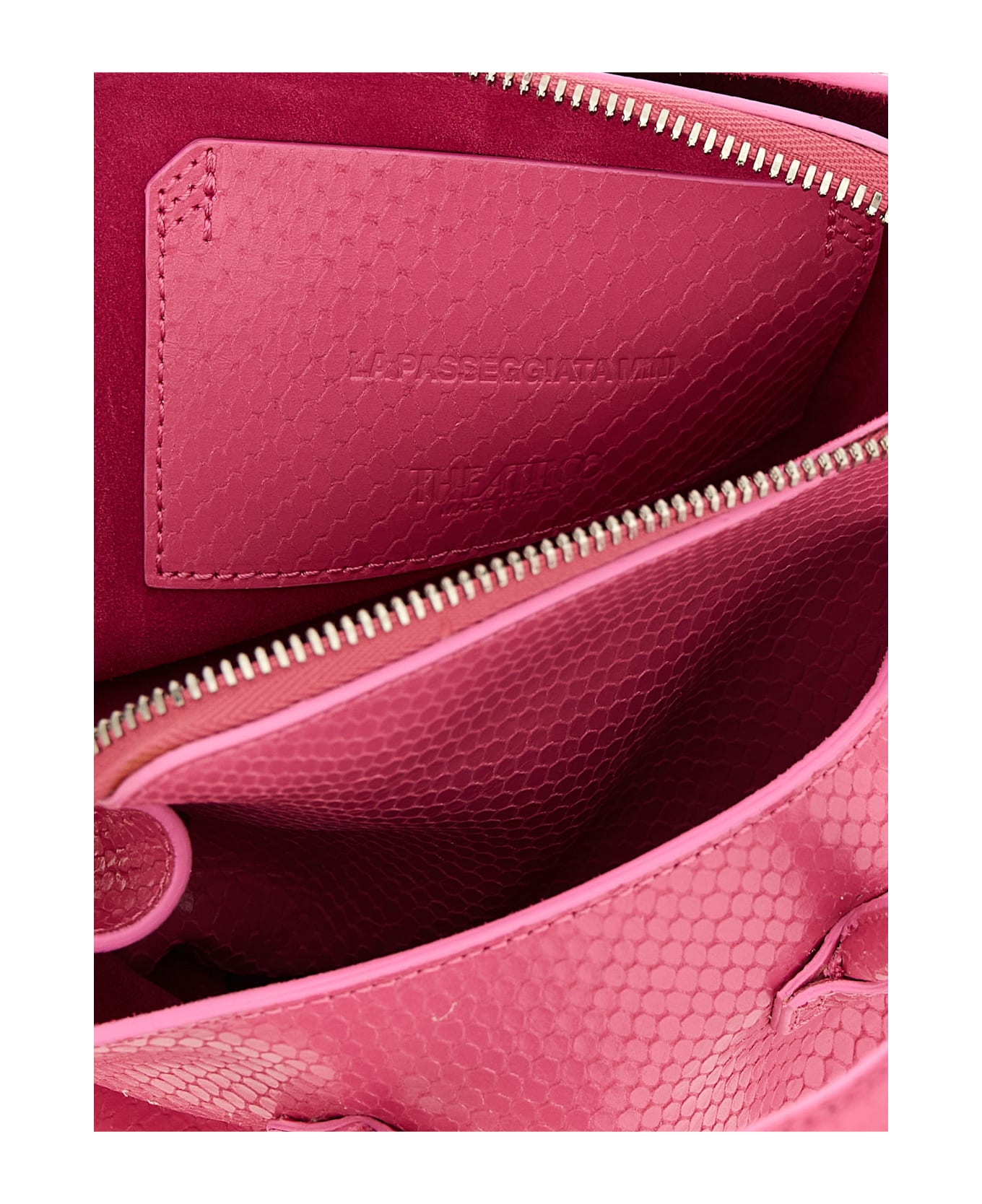 The Attico 
la Passeggiata Mini
 Handbag - Pink