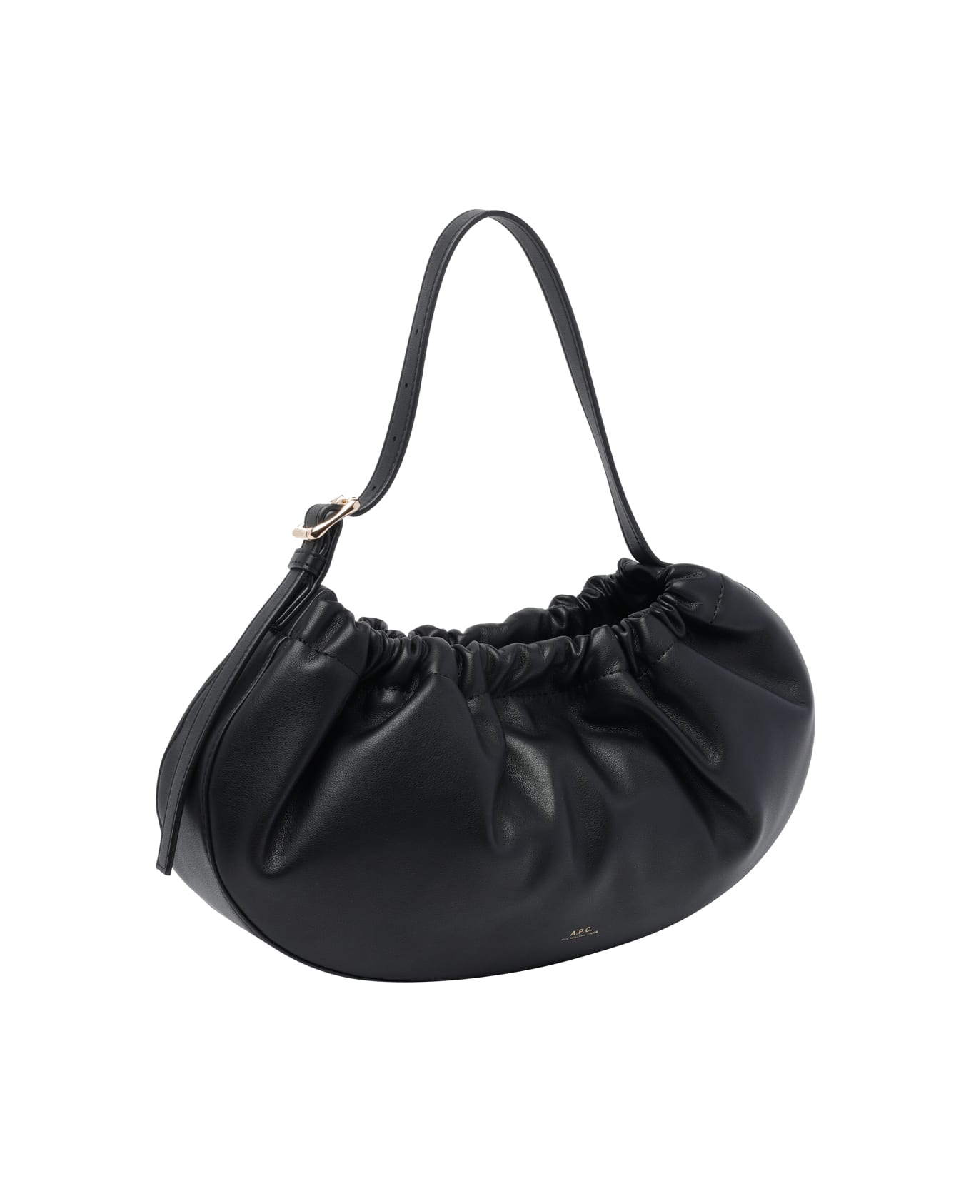 A.P.C. Ninon Hoop Shoulder Bag - Black