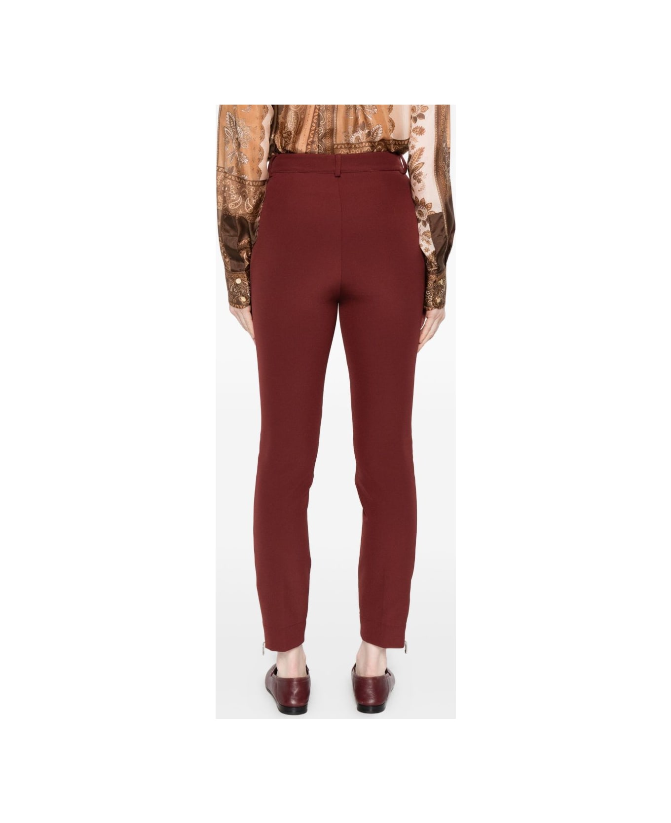 Etro Slim-fit Trousers - Purple