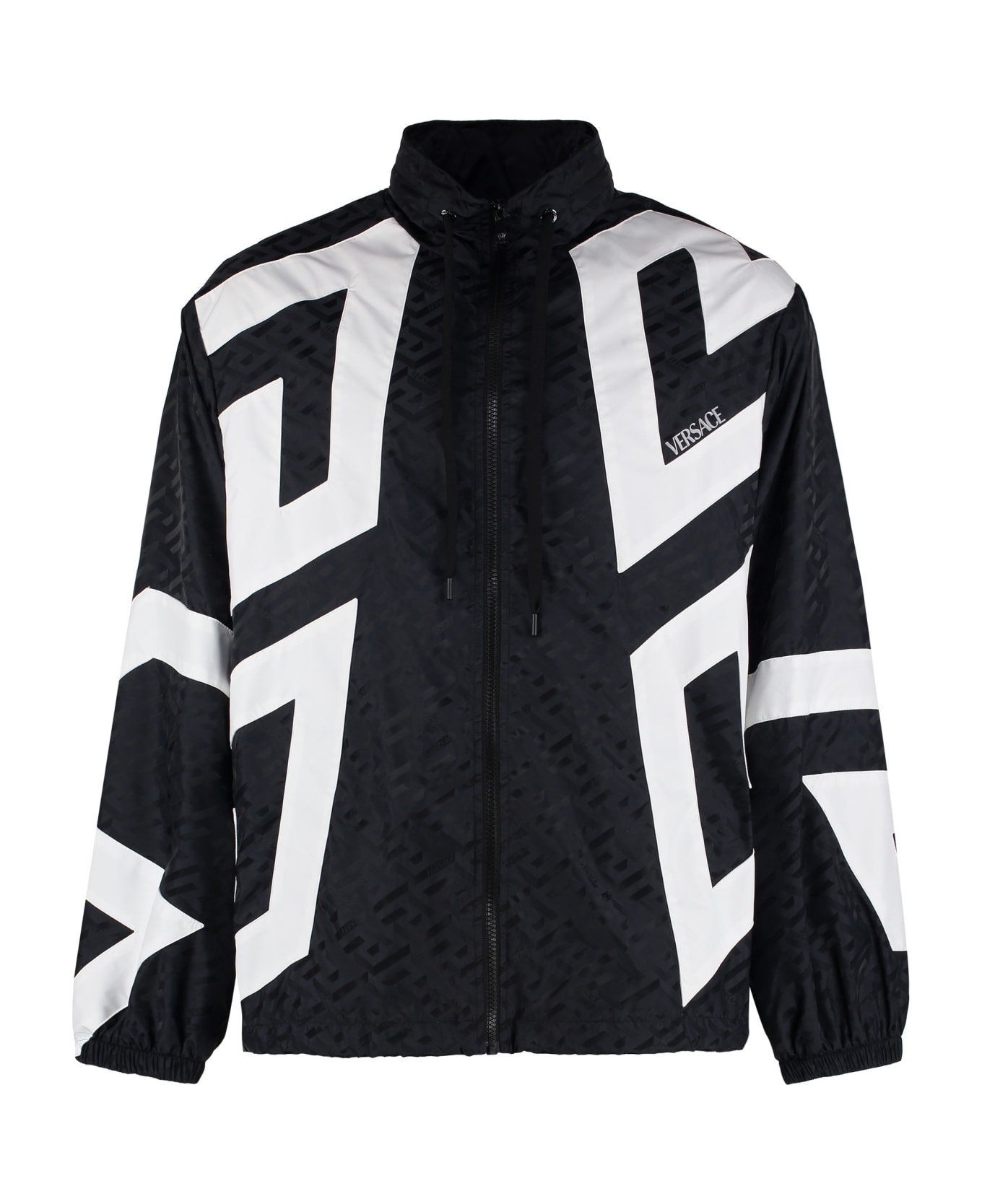 Versace Windbreaker Jacket - BLACK