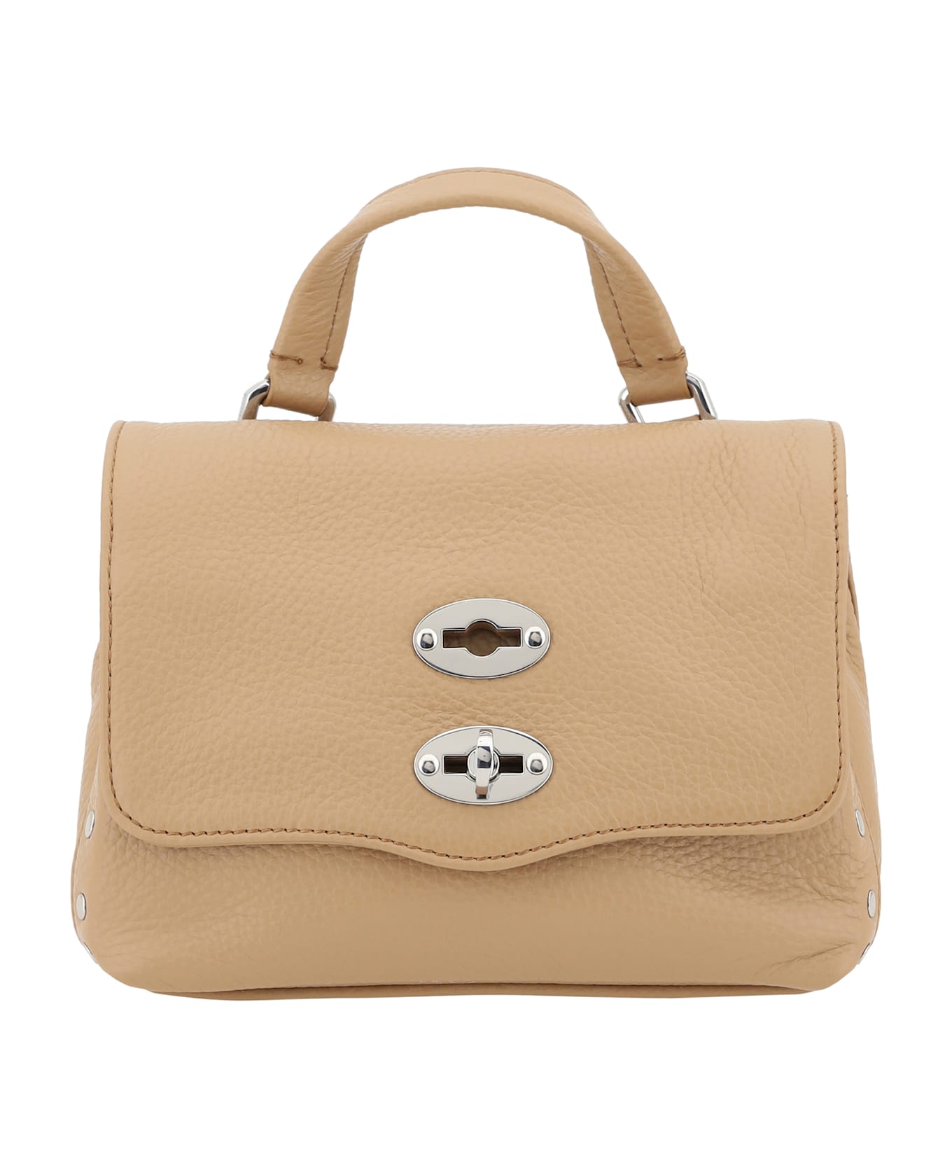 Zanellato Postina Daily Shoulder Bag - Brown Cantucci