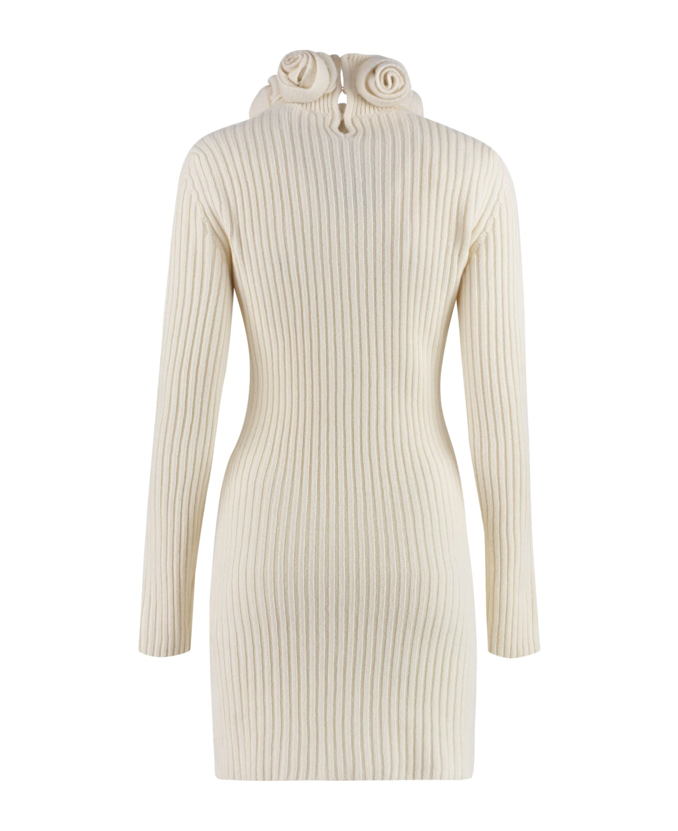 Blumarine Virgin Wool Dress - Ivory