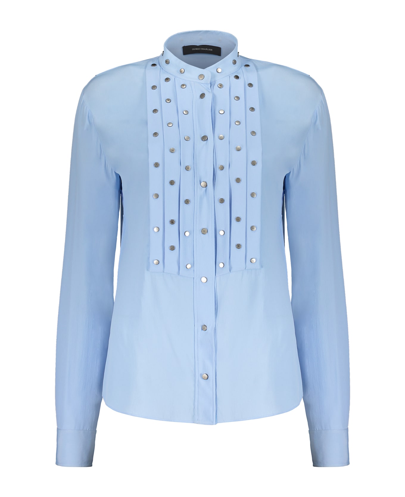 Cedric Charlier Long Sleeve Shirt - Light Blue