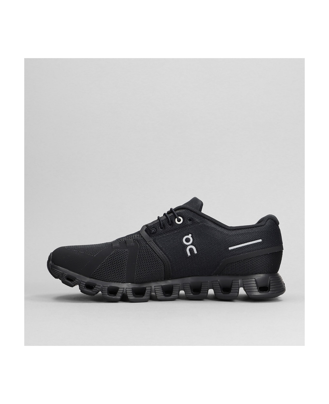 ON Cloud 5 Sneakers In Black Polyester - black
