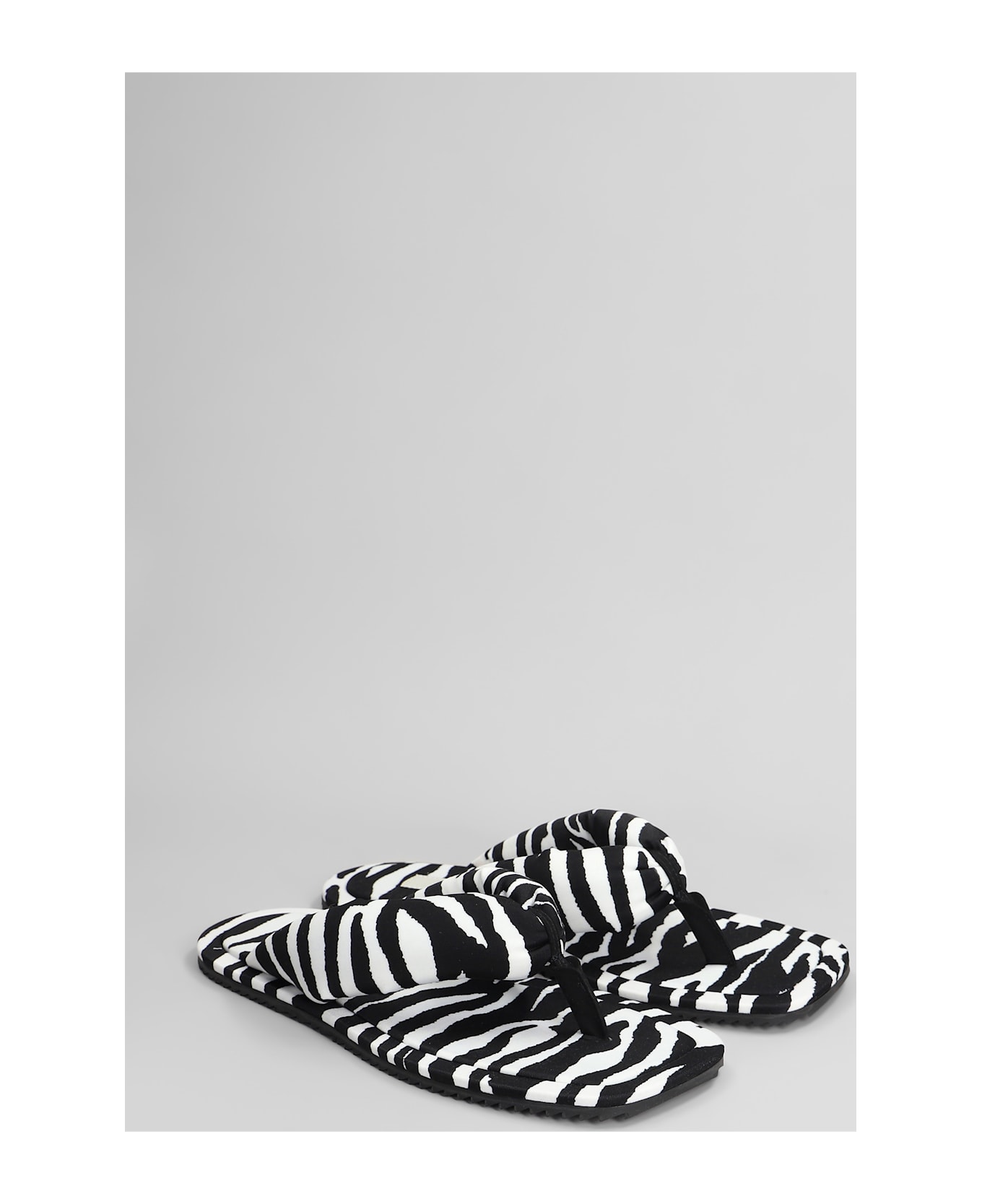 Indie Flats In White Lycra - Thumbnail 3