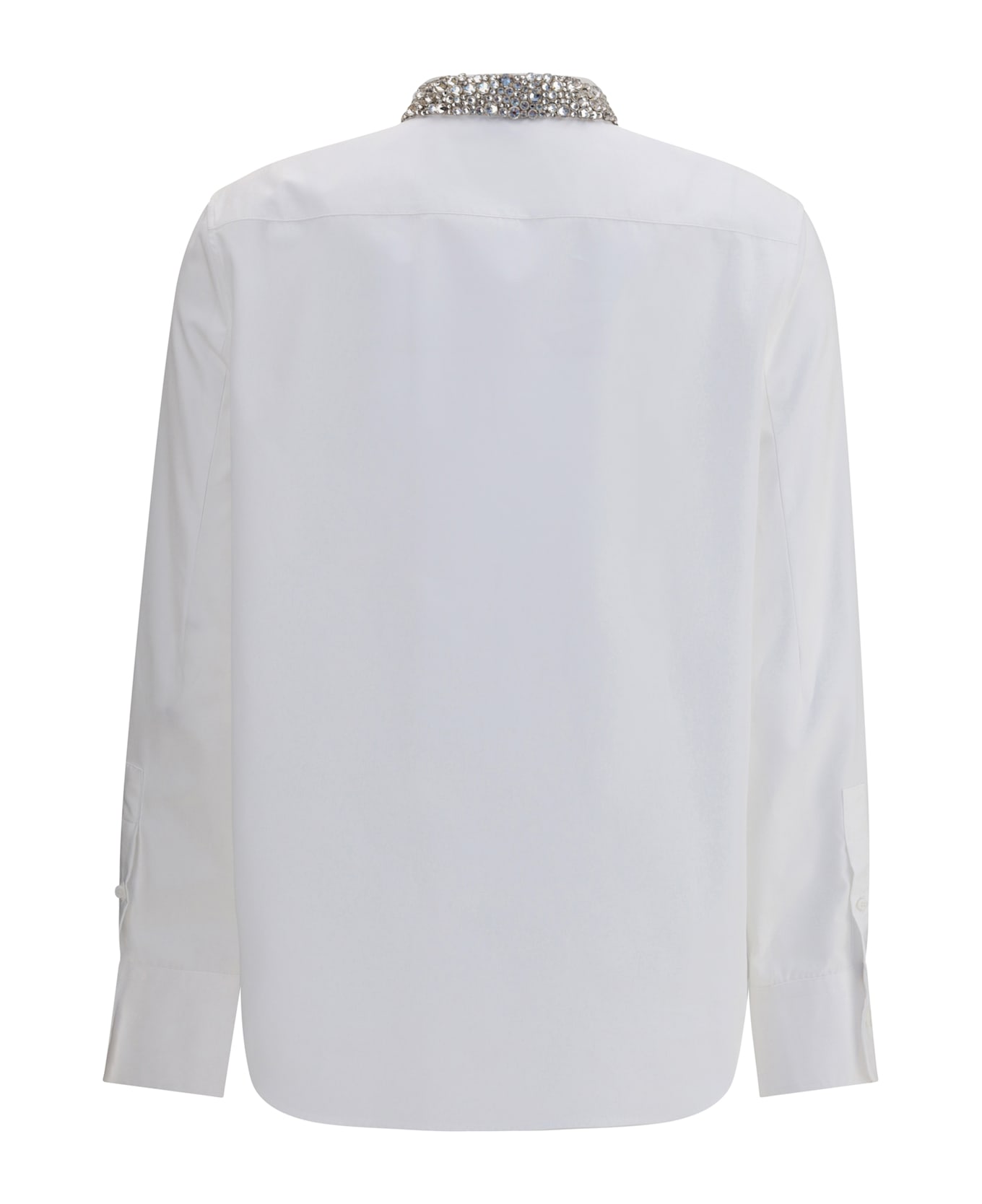 Alexander McQueen Shirt With Embellished Collar