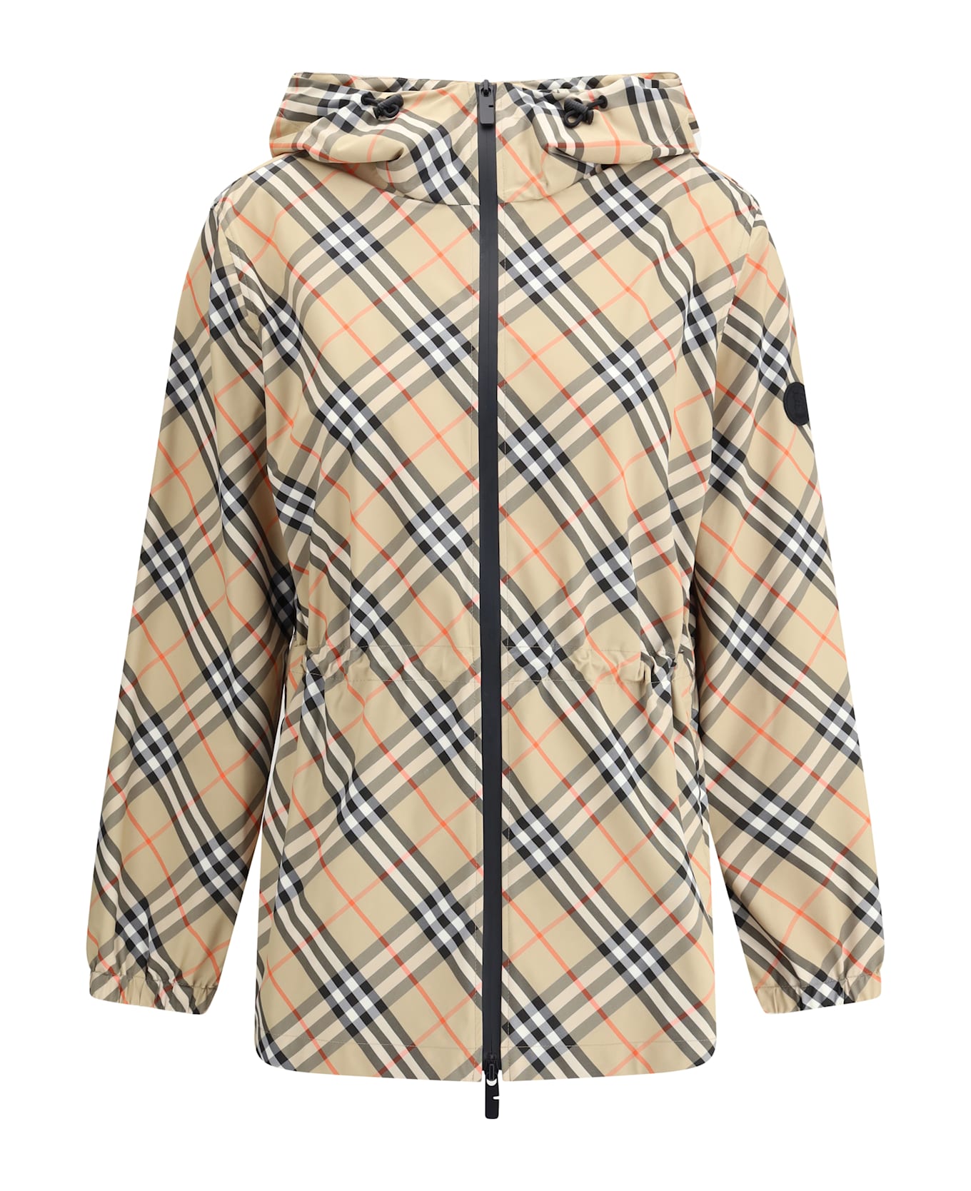 Burberry Archivio Check Hooded Jacket