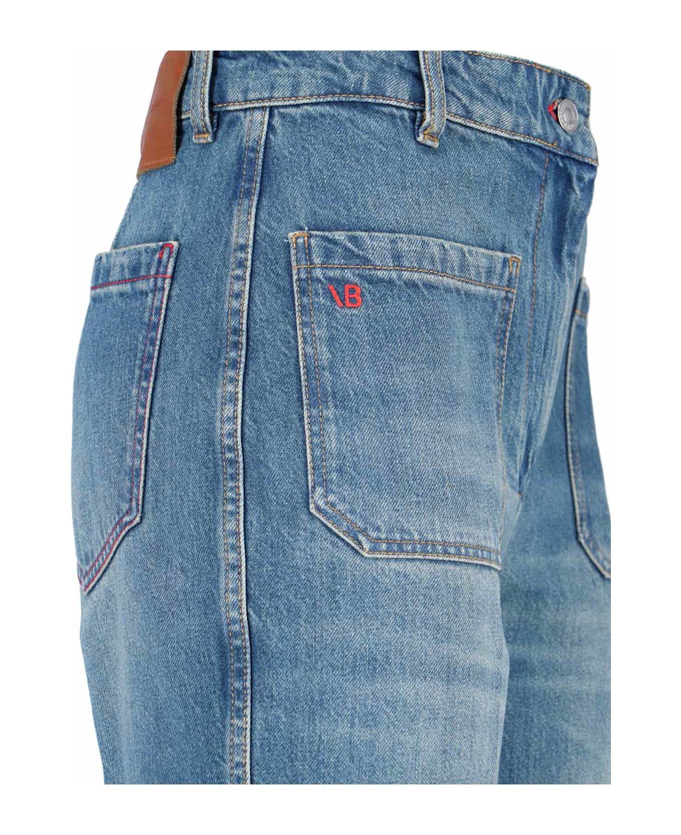 Victoria Beckham 
alina High Waisted
 Jeans - Blue