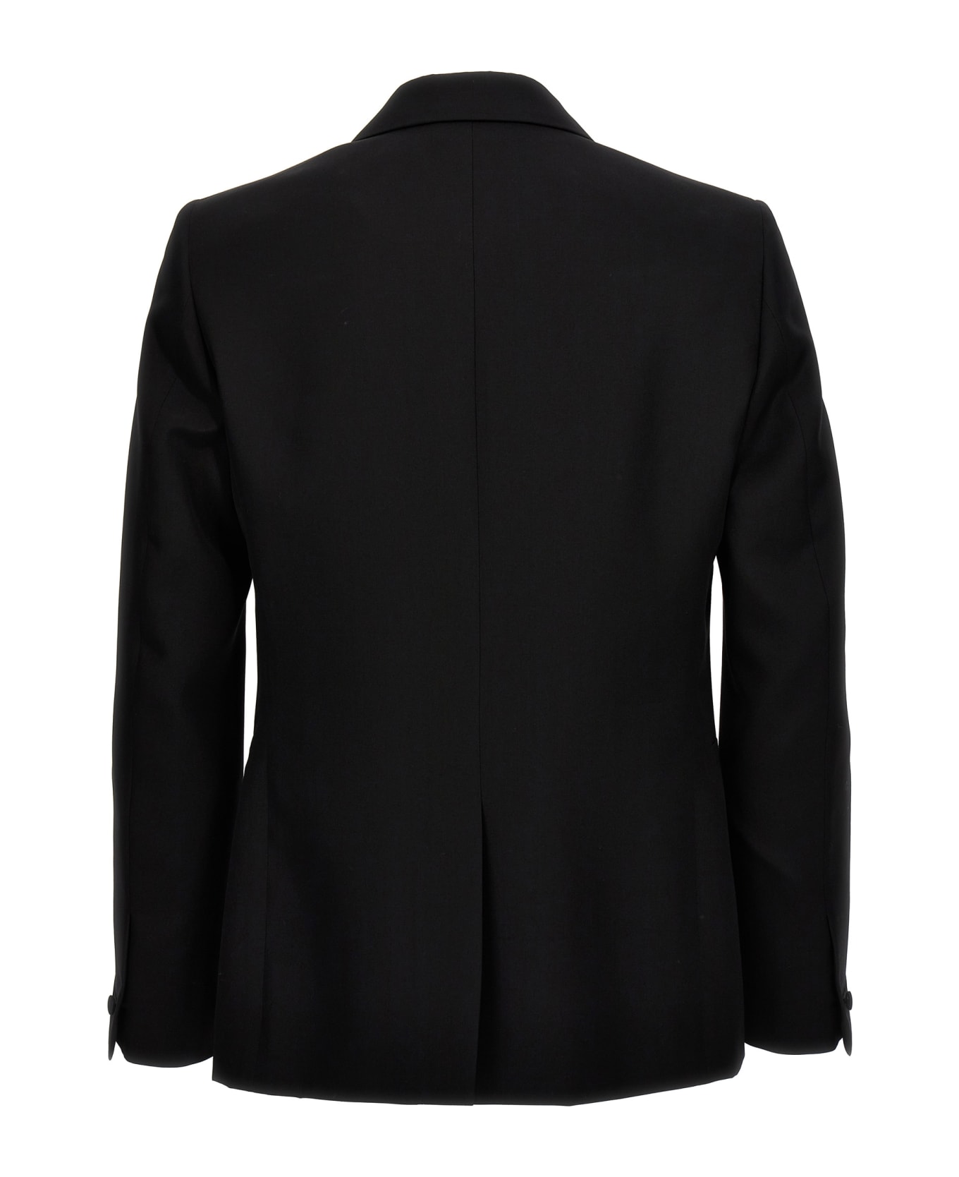 Givenchy Double-breasted Wool Blazer - Black