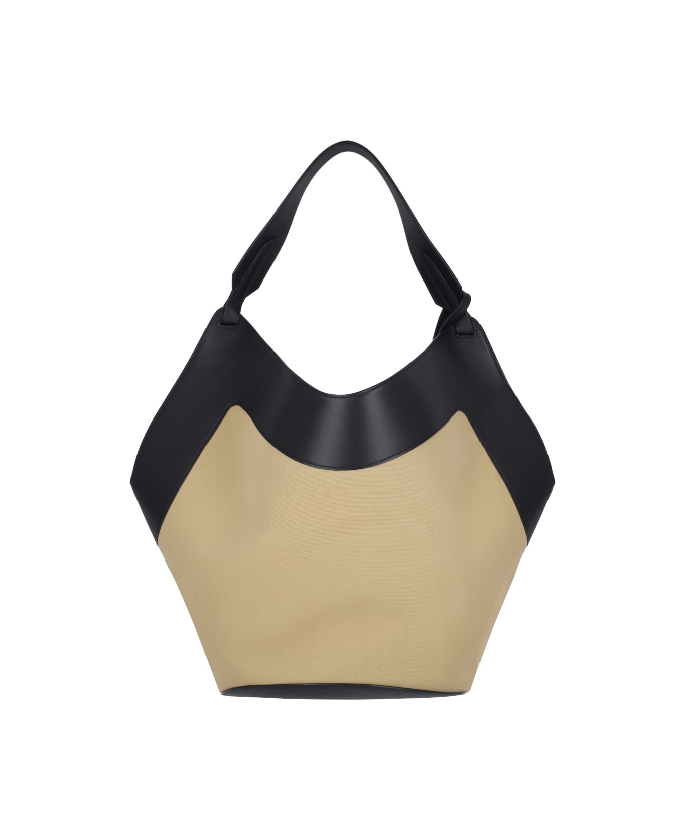 Khaite Medium Tote Bag "lotus" - Beige